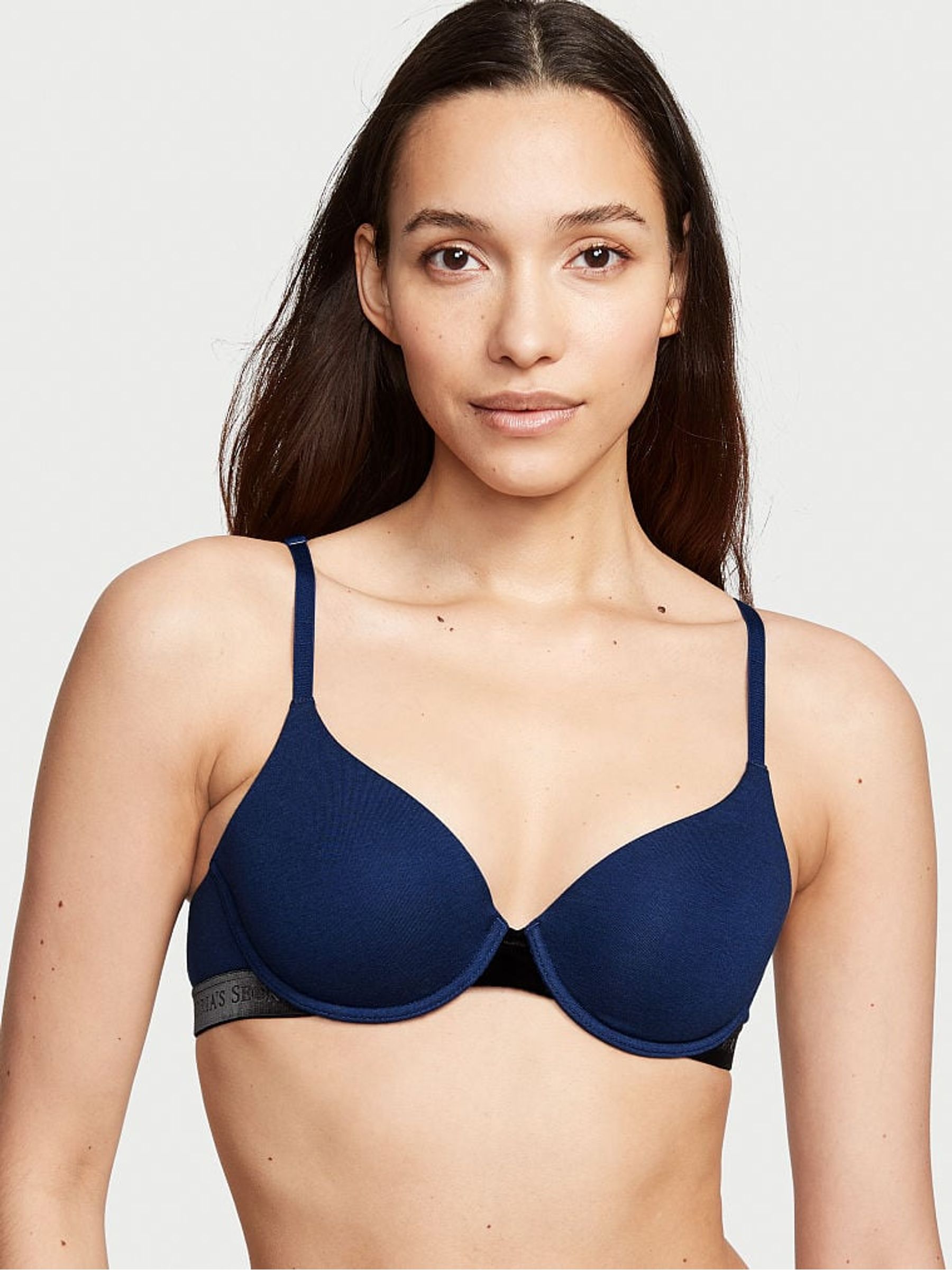 Academy Blue Demi Logo Strap Bra - Image 1 of 4