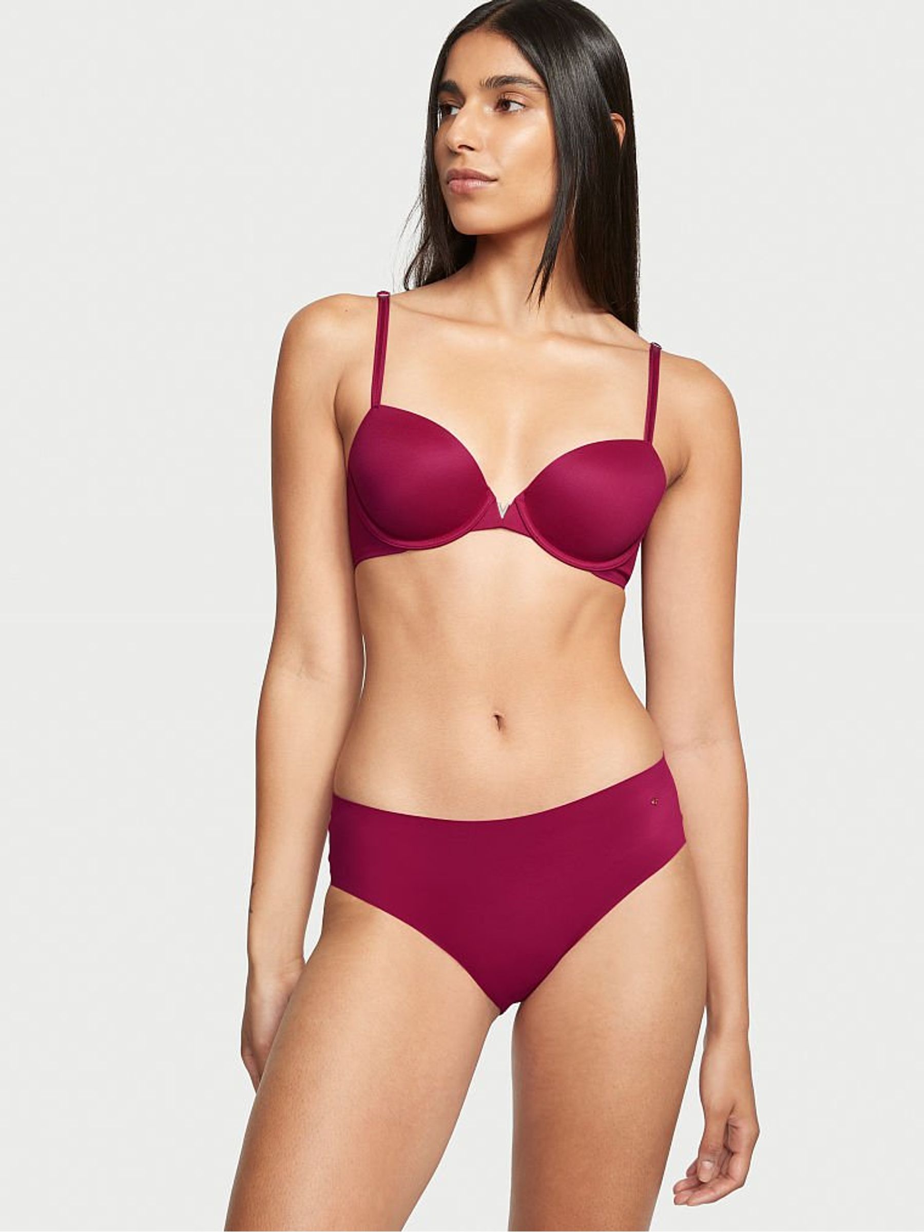 Claret Red Smooth Hipster Knickers - Image 1 of 4