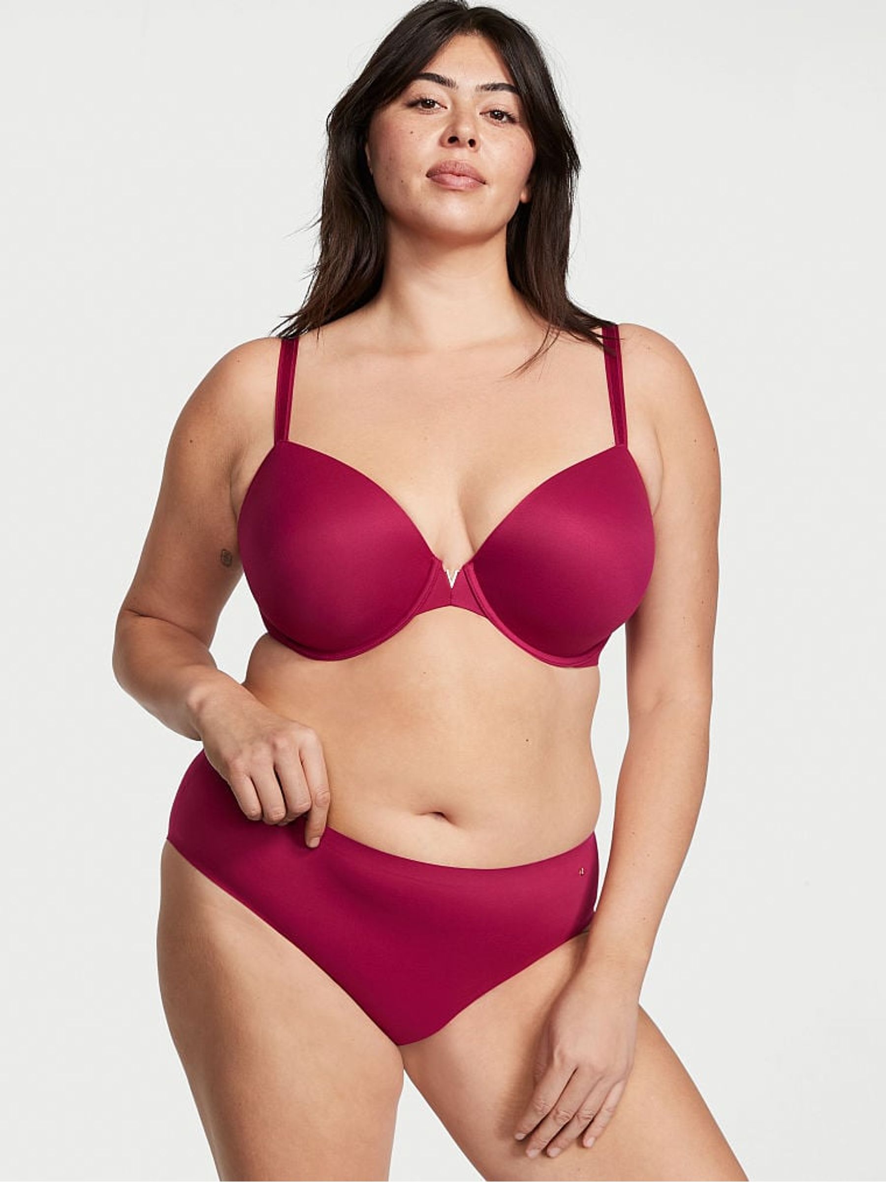 Claret Red Smooth Hipster Knickers - Image 3 of 4