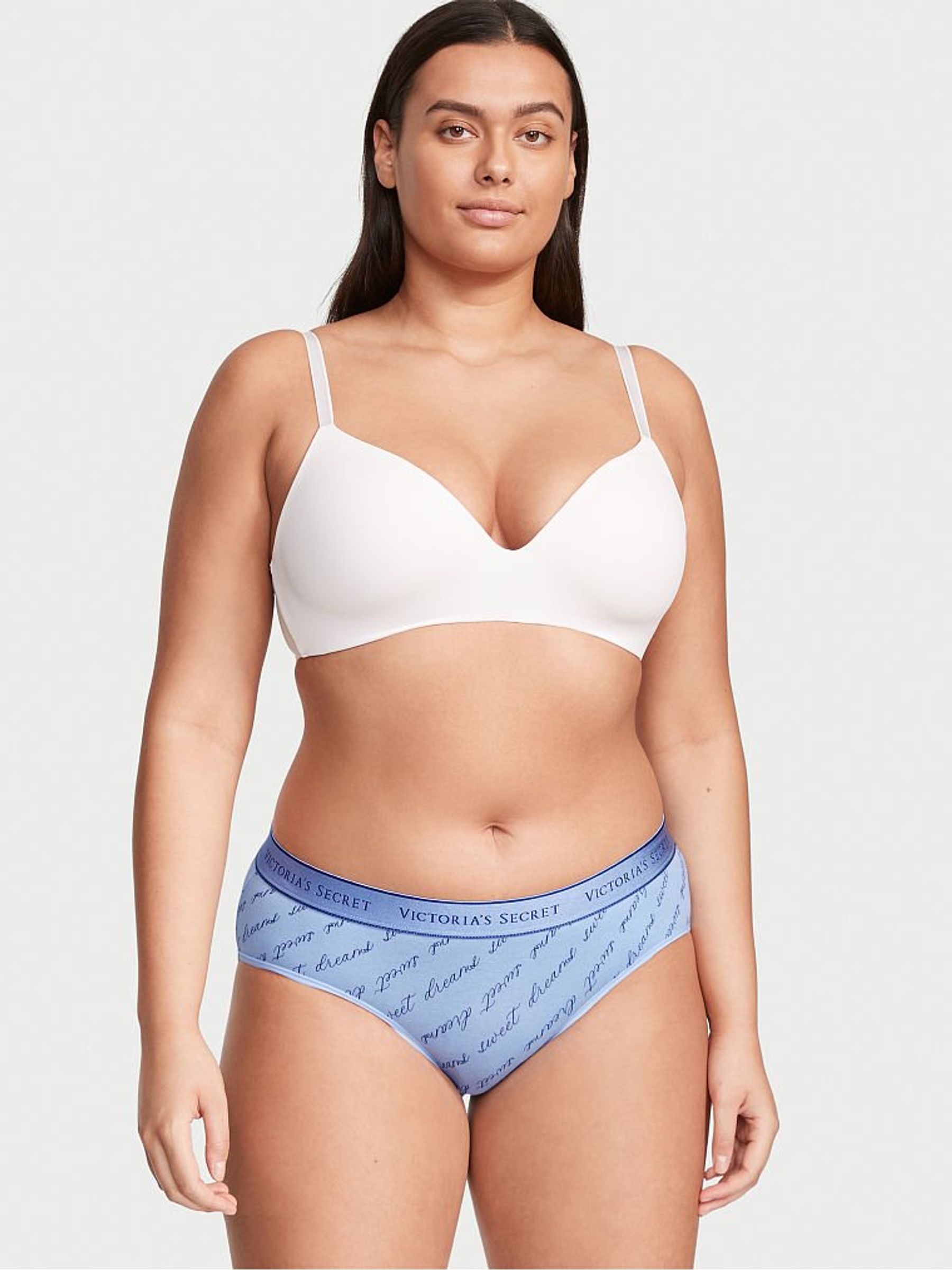 Morning Sky Sweet Dreams Logo Cotton Hiphugger Panty - Image 1 of 3