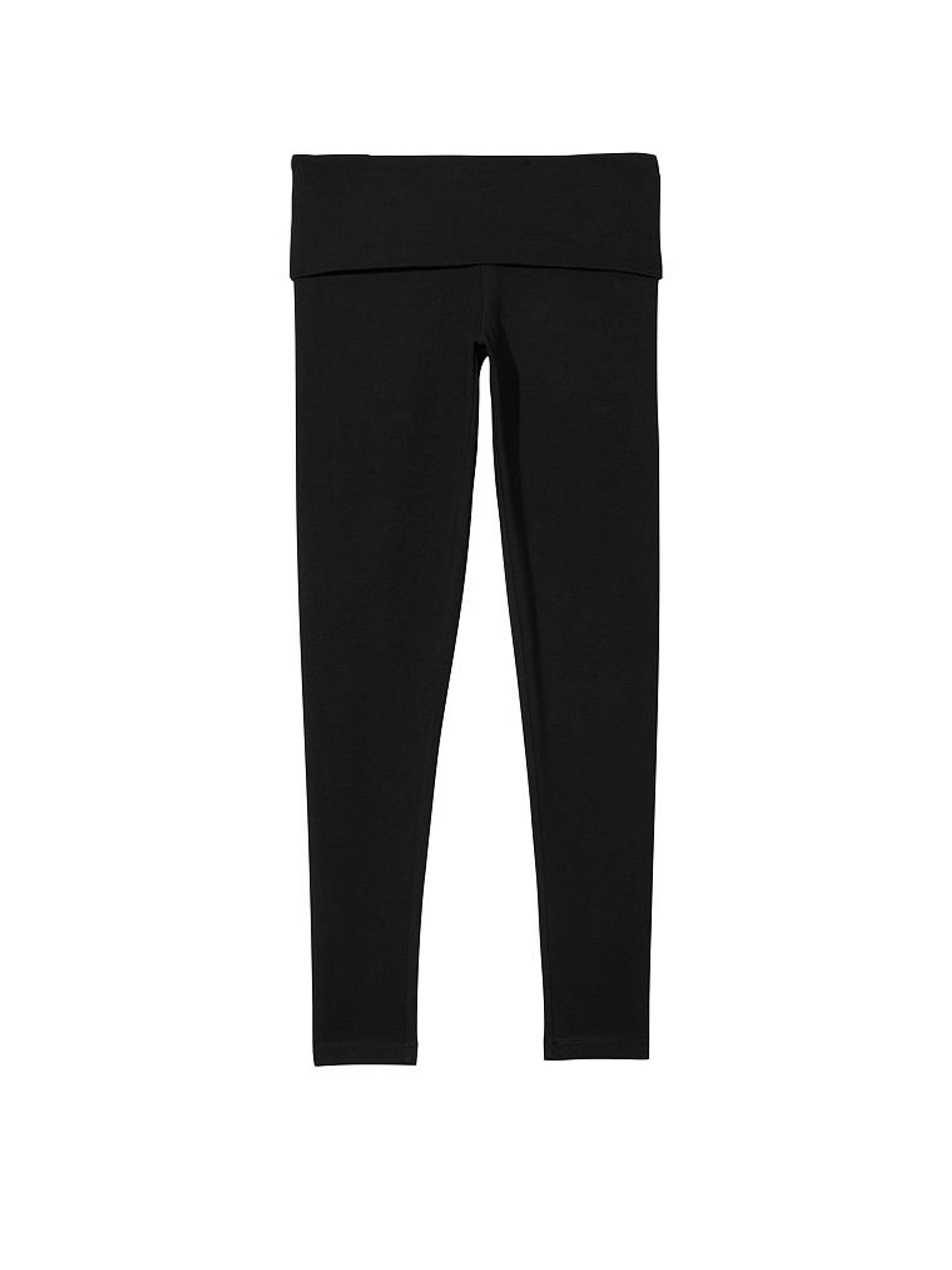 Black Foldover Yoga Legging - Image 3 of 3