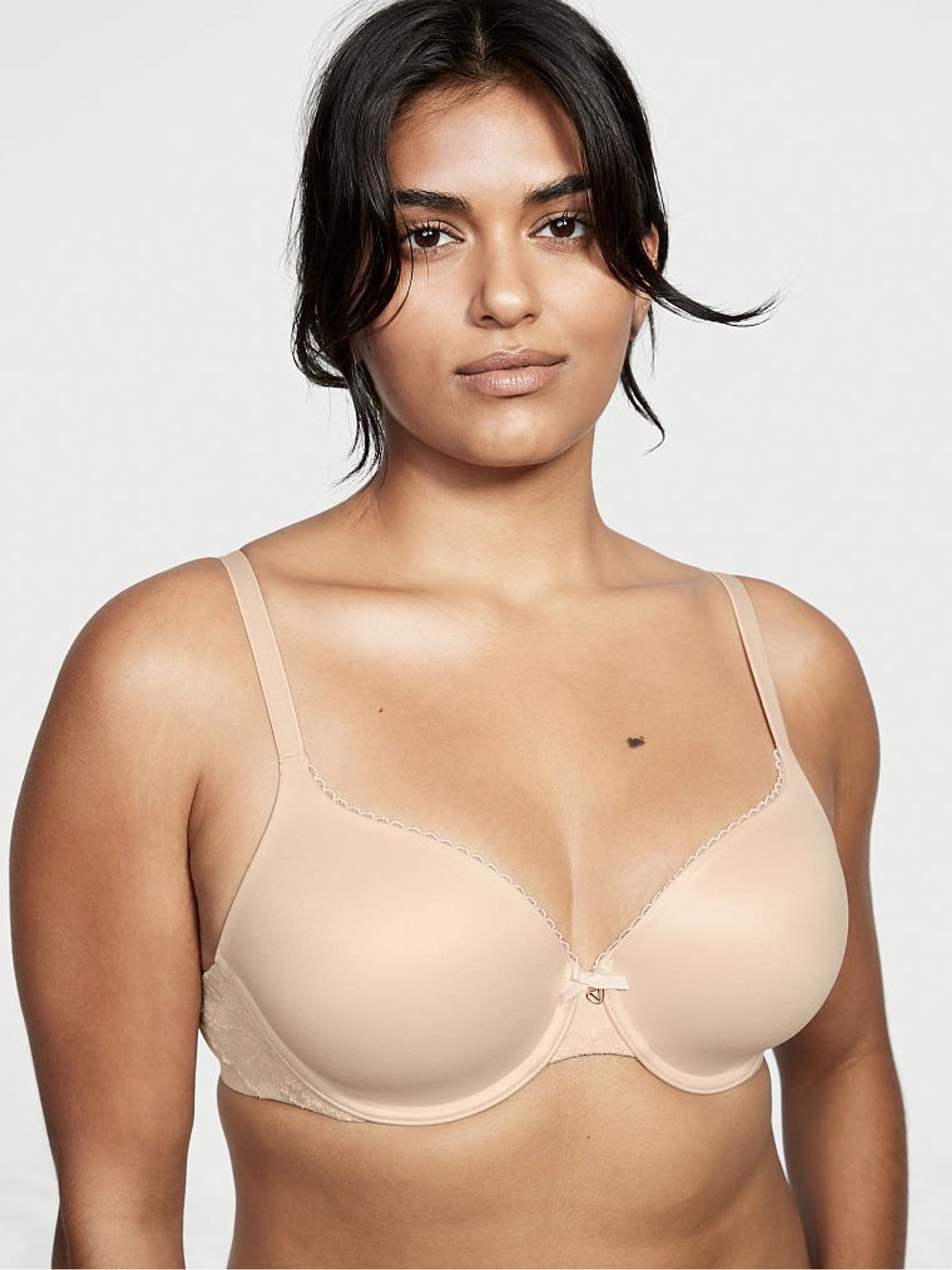 Champagne Nude Smooth Full Cup Push Up Bra - Image 1 of 3