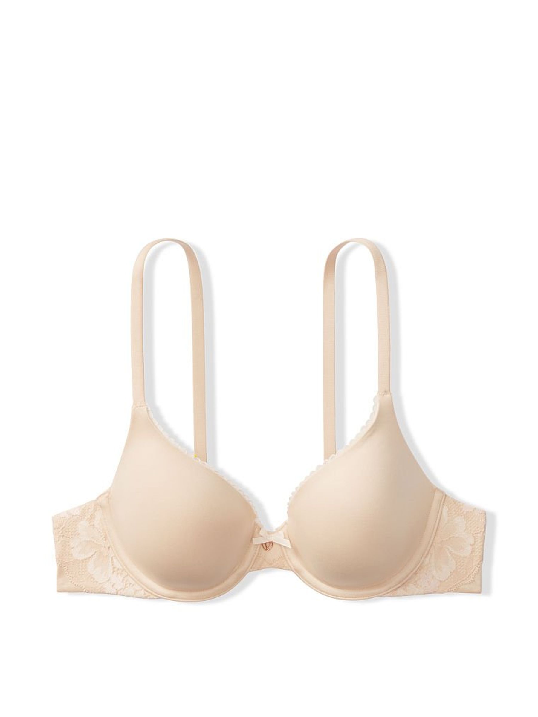 Champagne Nude Smooth Full Cup Push Up Bra - Image 3 of 3