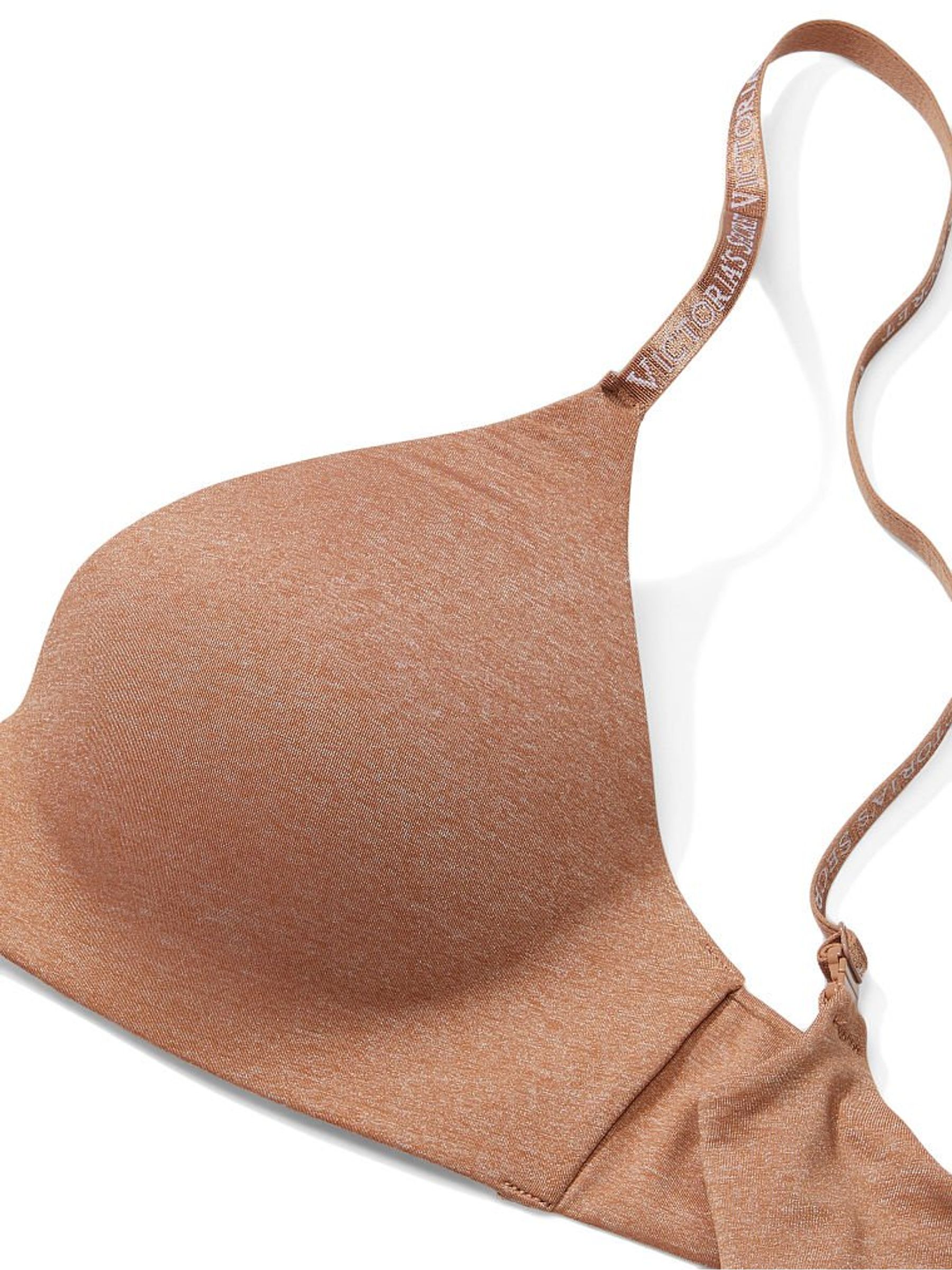 Brilliant Blush Nude T Shirt Logo Strap Bra - Image 4 of 4