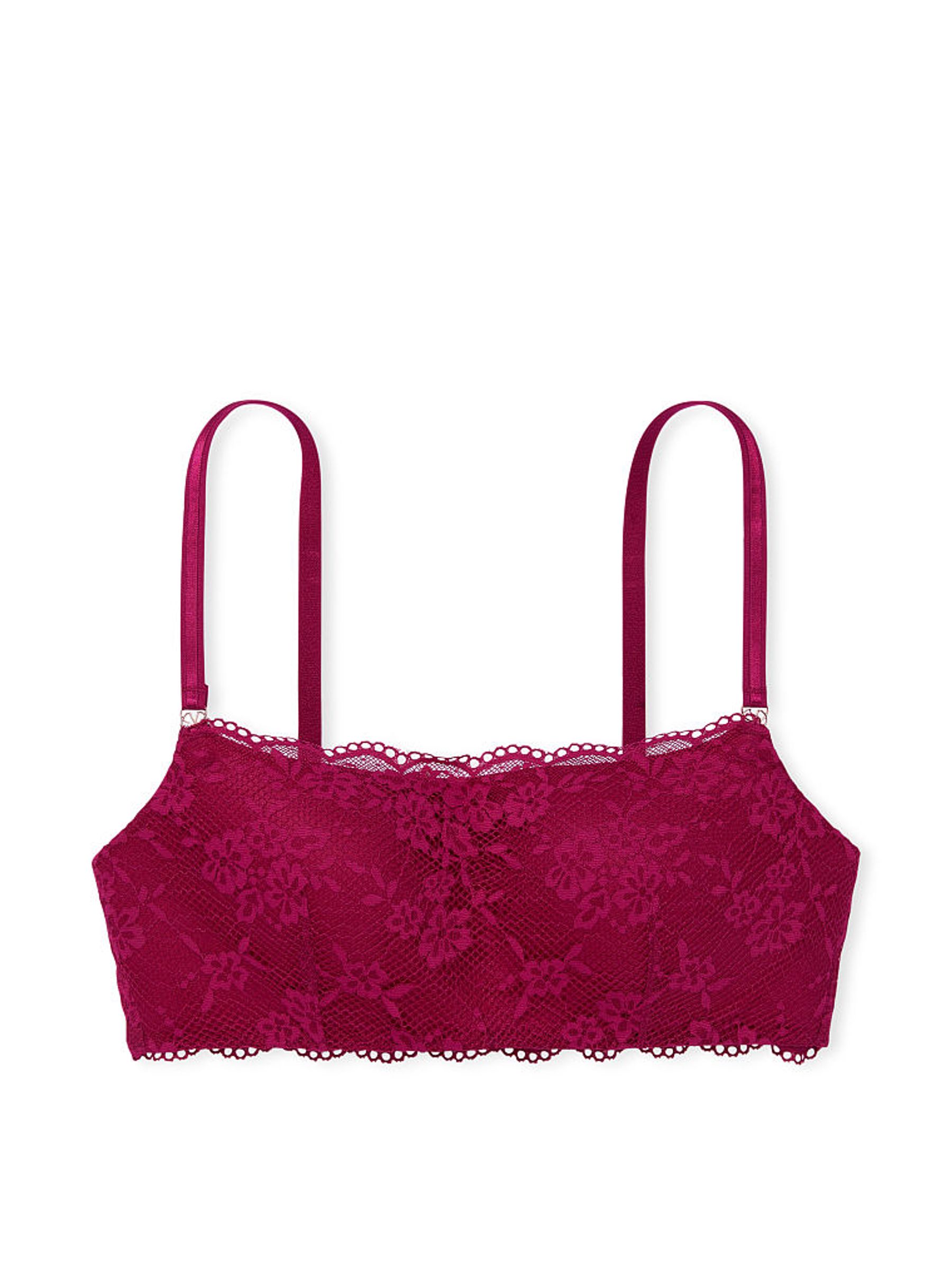 Claret Red Smooth Lightly Lined Non Wired Lounge Bra - Image 3 of 3