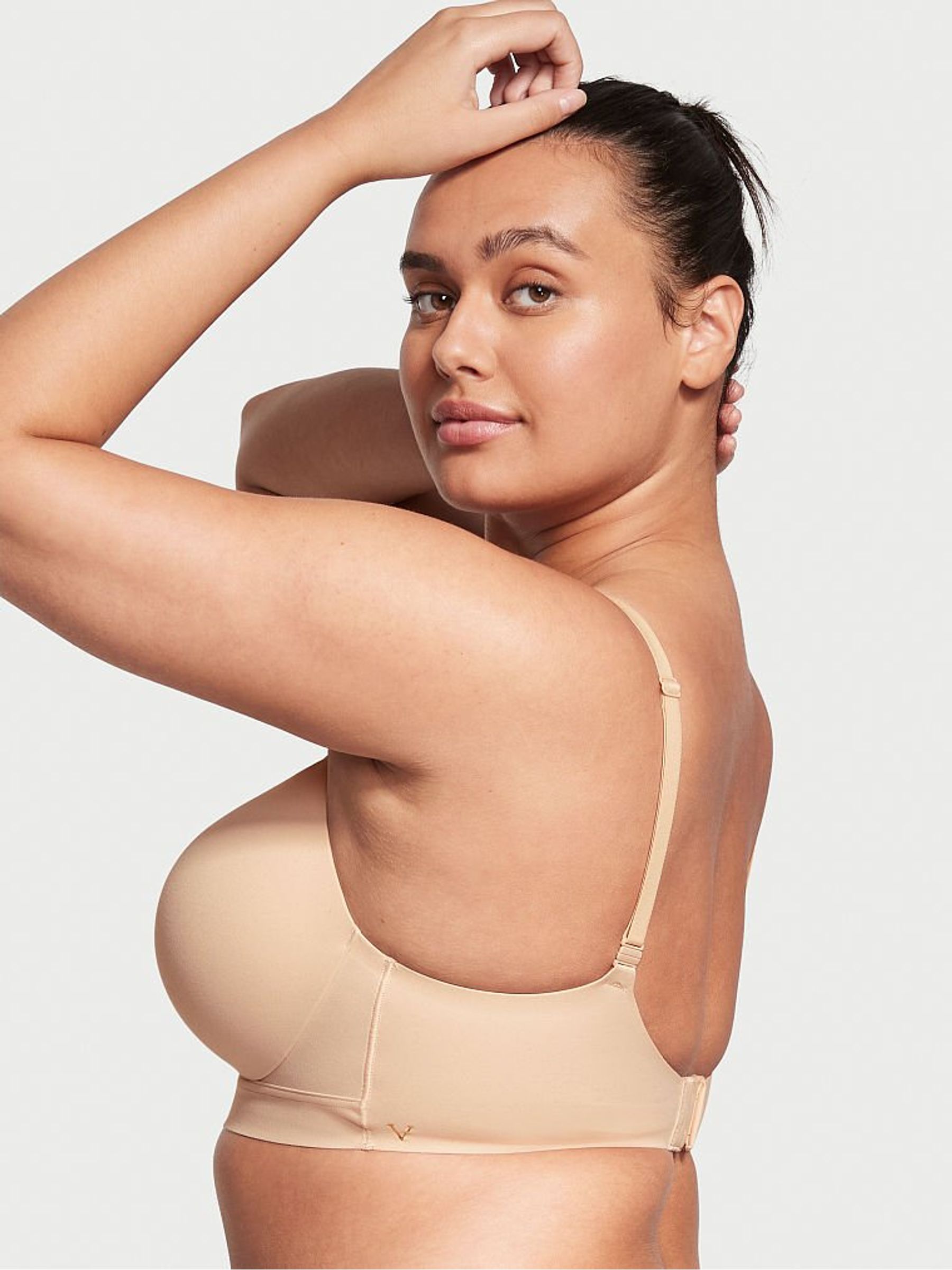 Champagne Nude Smooth Non Wired Push Up Bra - Image 2 of 4