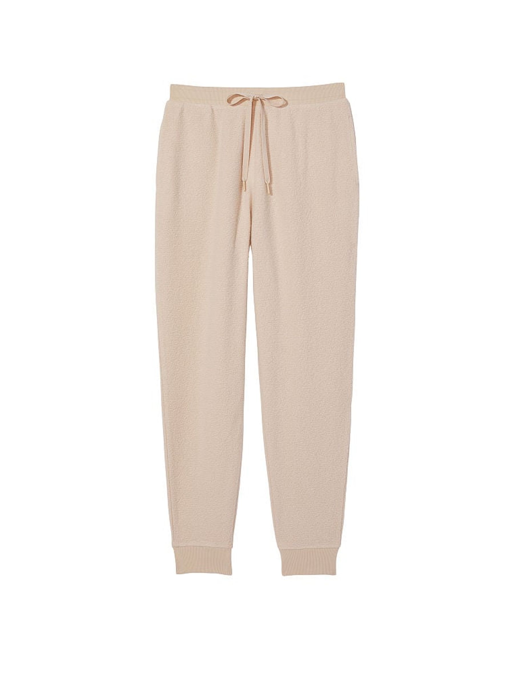 Oyster Cream Fleece Lounge Jogger - Image 3 of 3