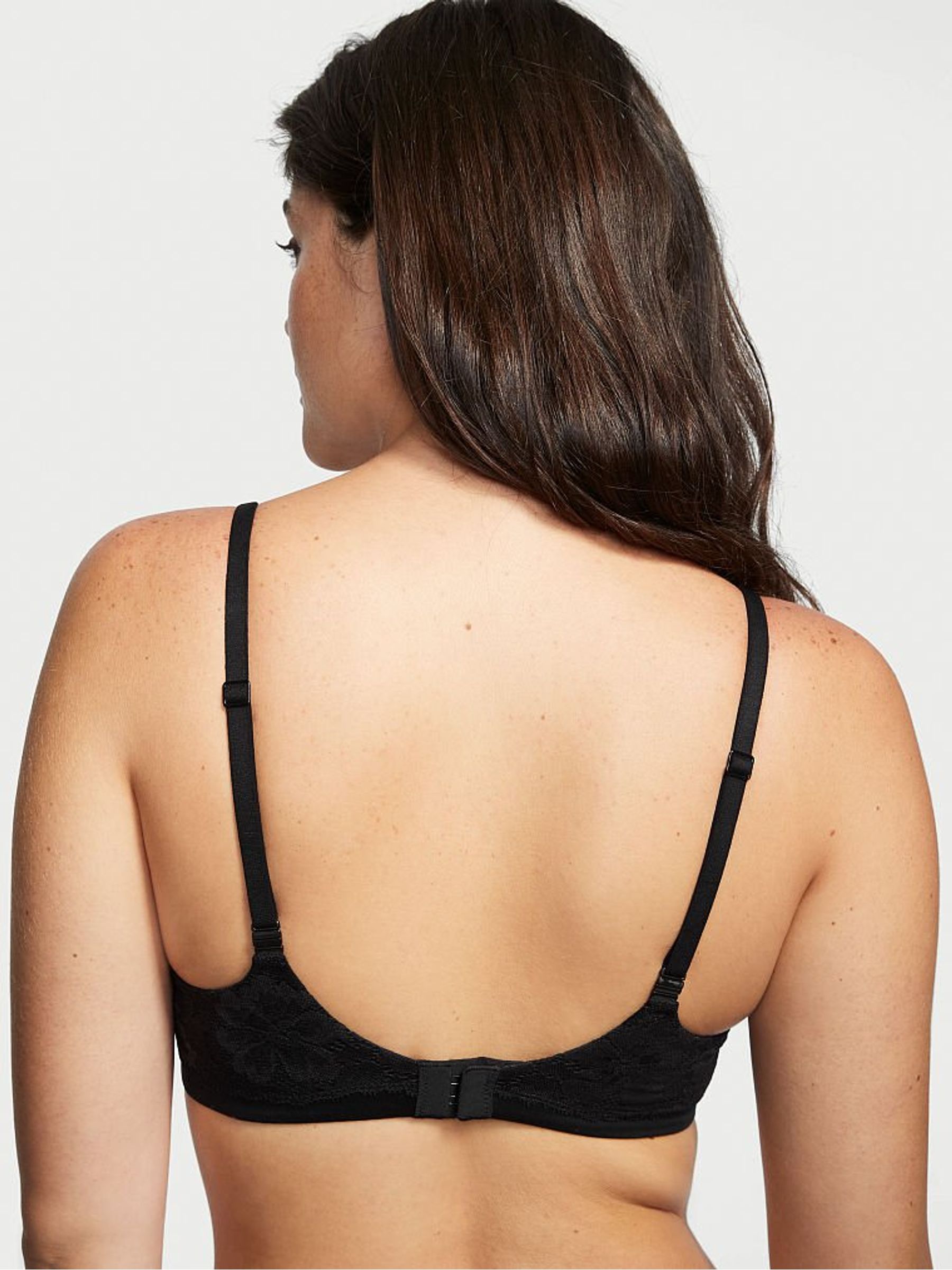 Black Lace Full Cup Push Up Bra - Image 2 of 3