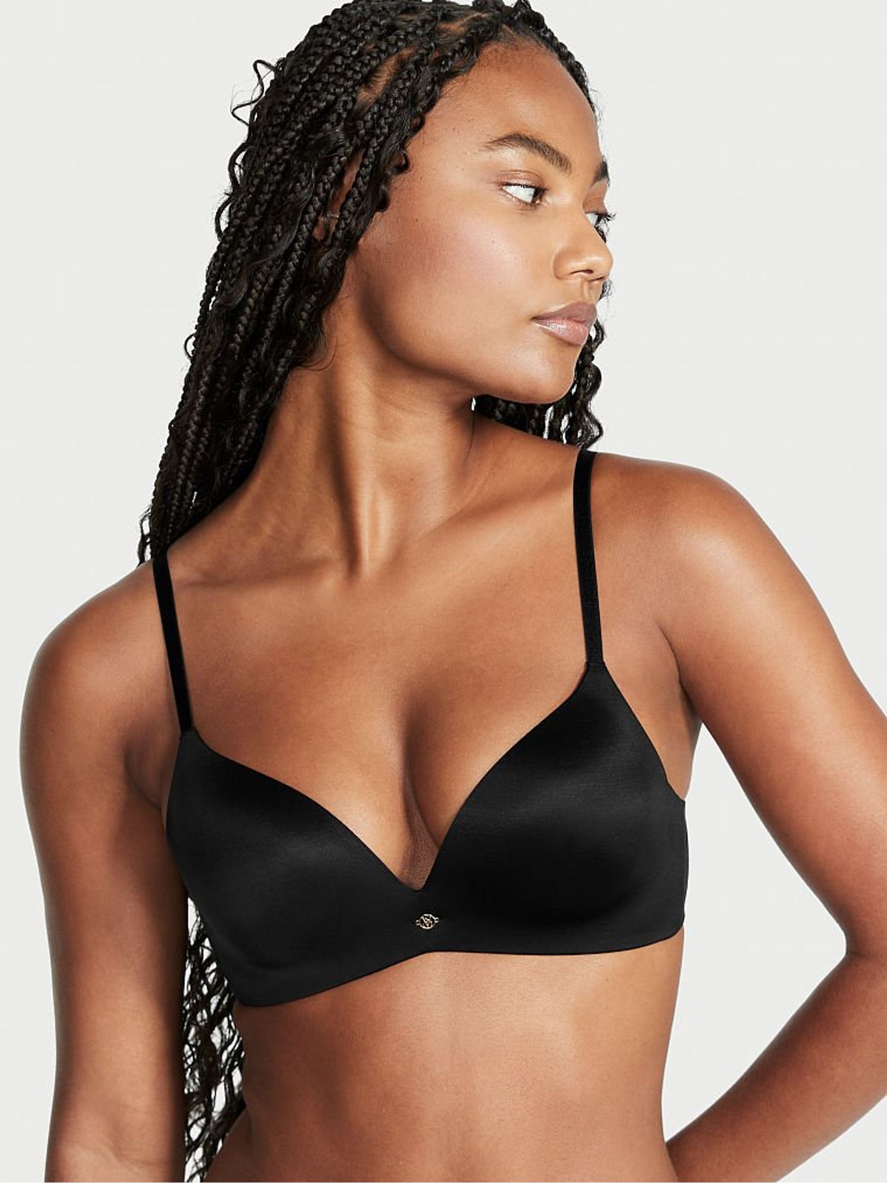 Black So Obsessed Non Wired Push Up Bra - Image 1 of 4