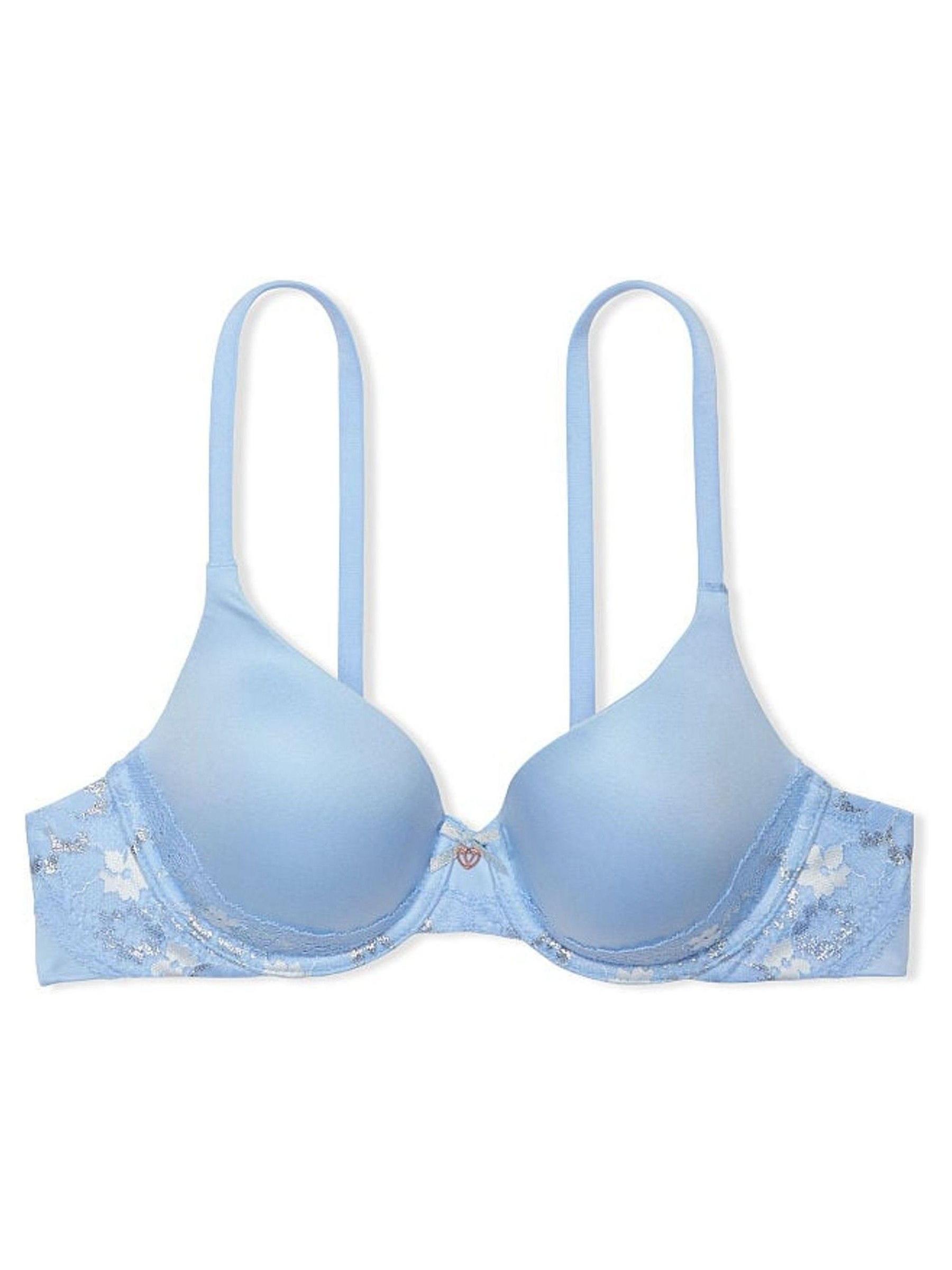 Morning Sky Blue Smooth Lightly Lined Full Cup Bra - Image 3 of 3
