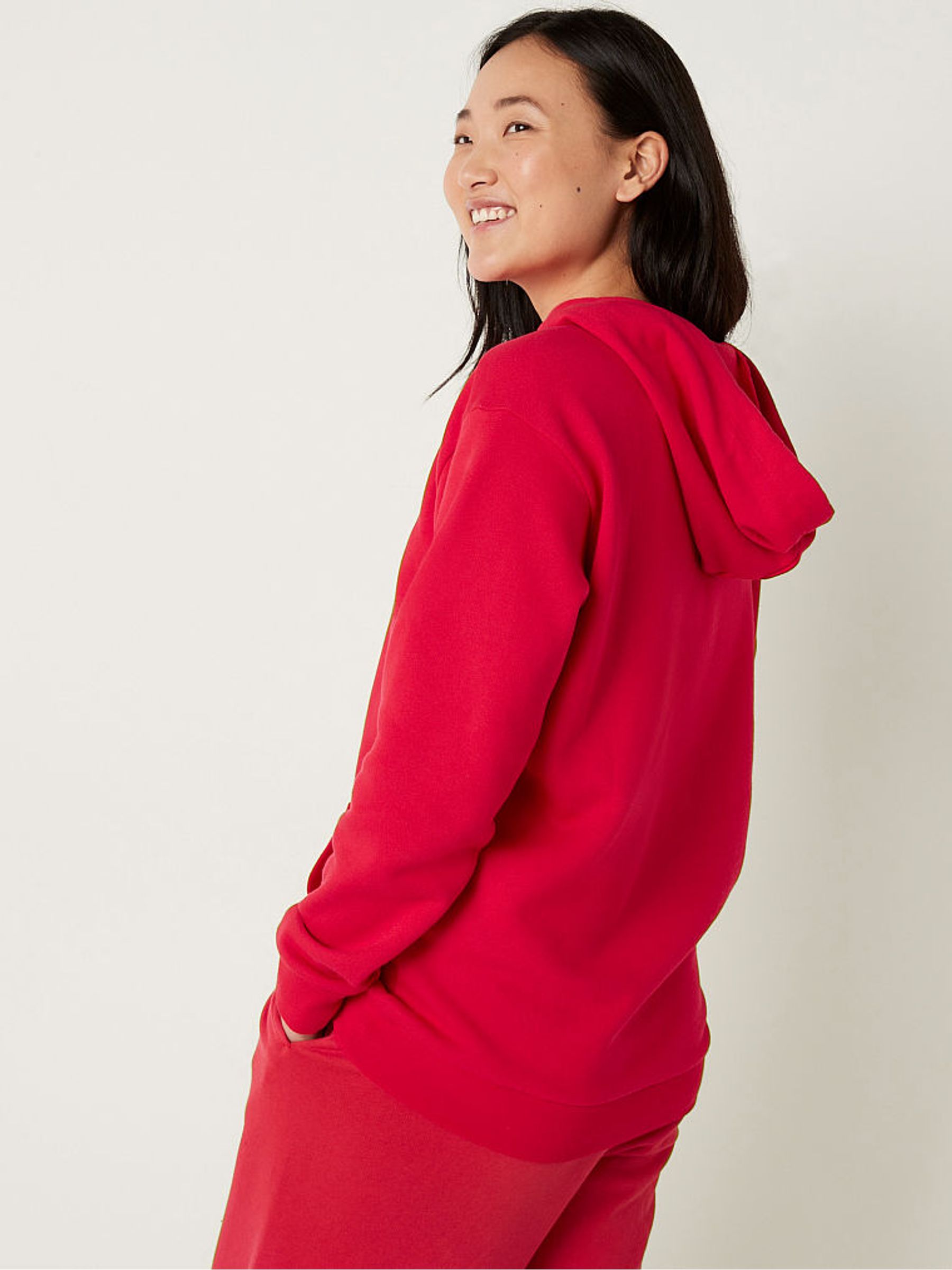 Pepper Red Logo Lounge Zip Up Sweatshirt - Image 2 of 3