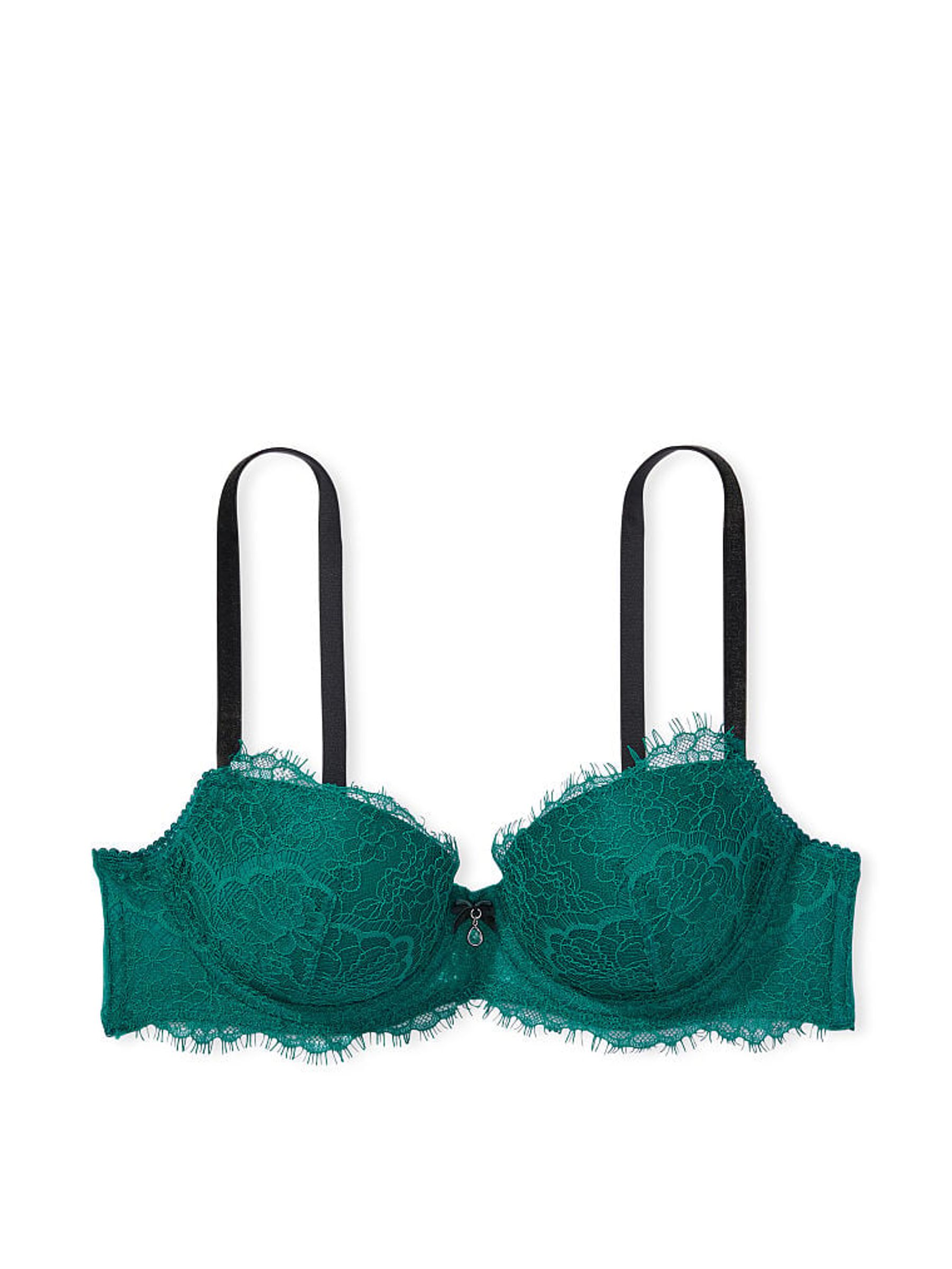 Shaded Spruce Green Lace Lightly Lined Demi Bra - Image 3 of 3