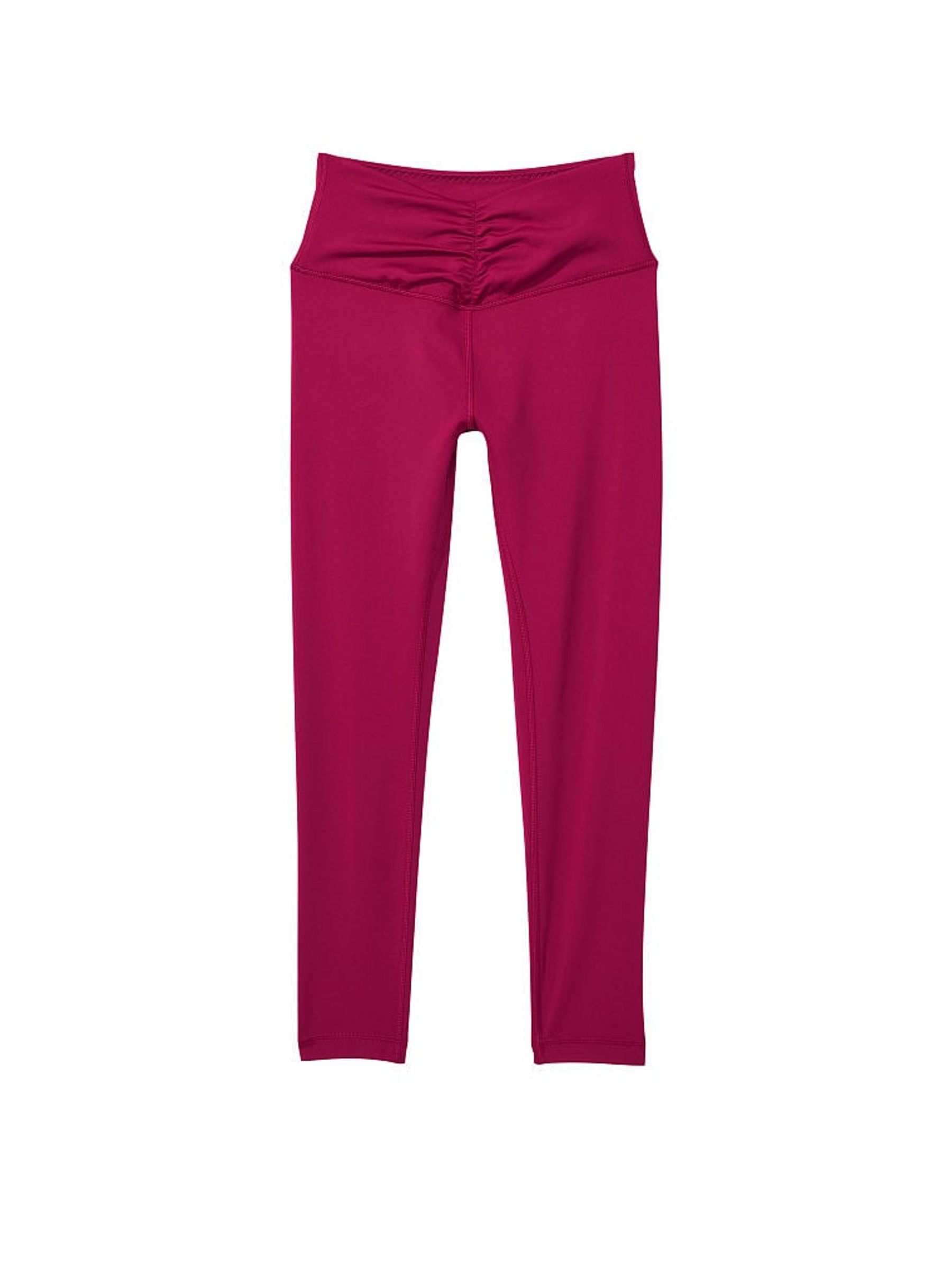Claret Red Ruched Legging - Image 4 of 4