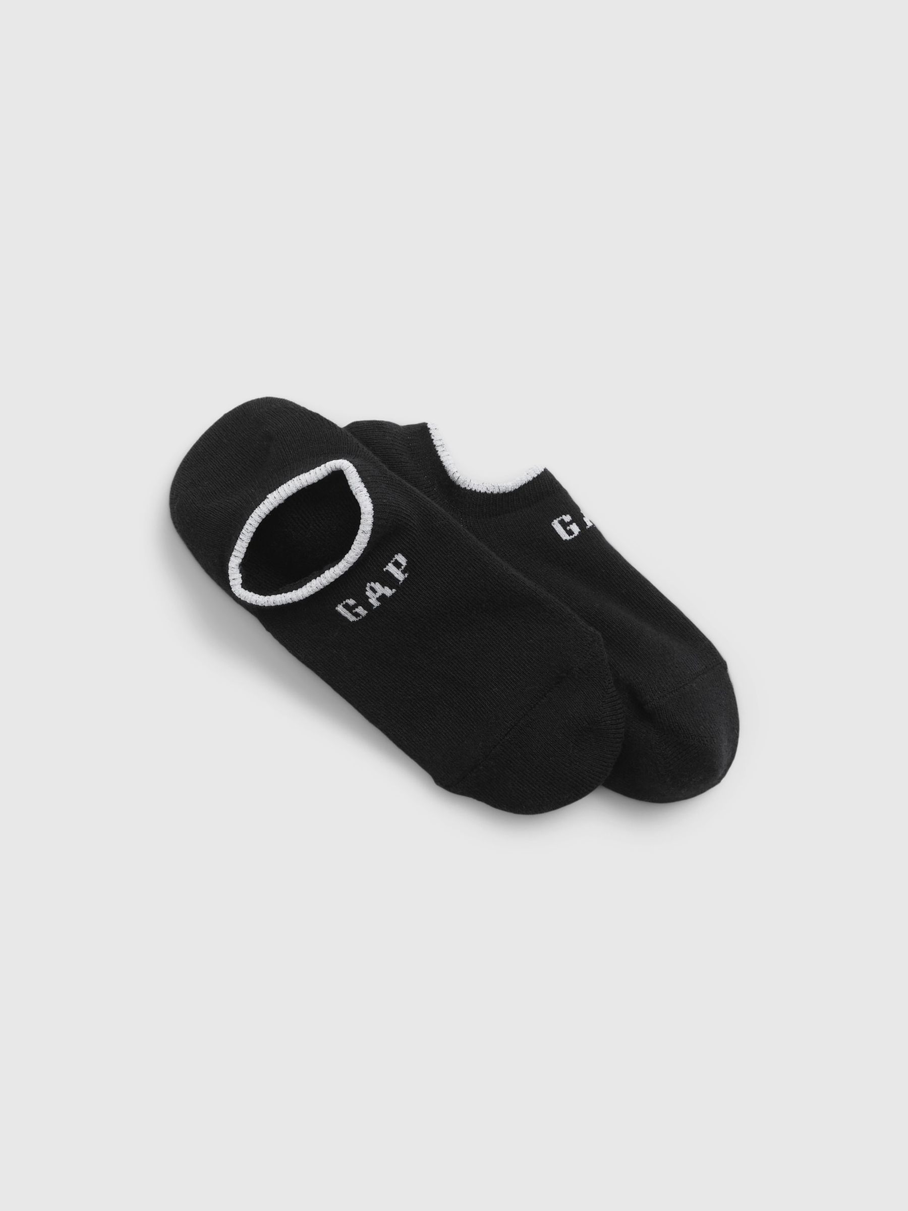 Black Unisex Athletic Ankle Socks - Image 1 of 1