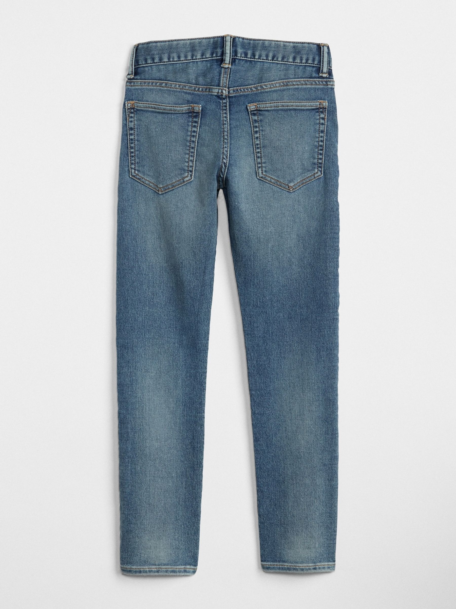 Light Wash Blue Slim Fit Stretch Jeans (4-16yrs) - Image 3 of 4