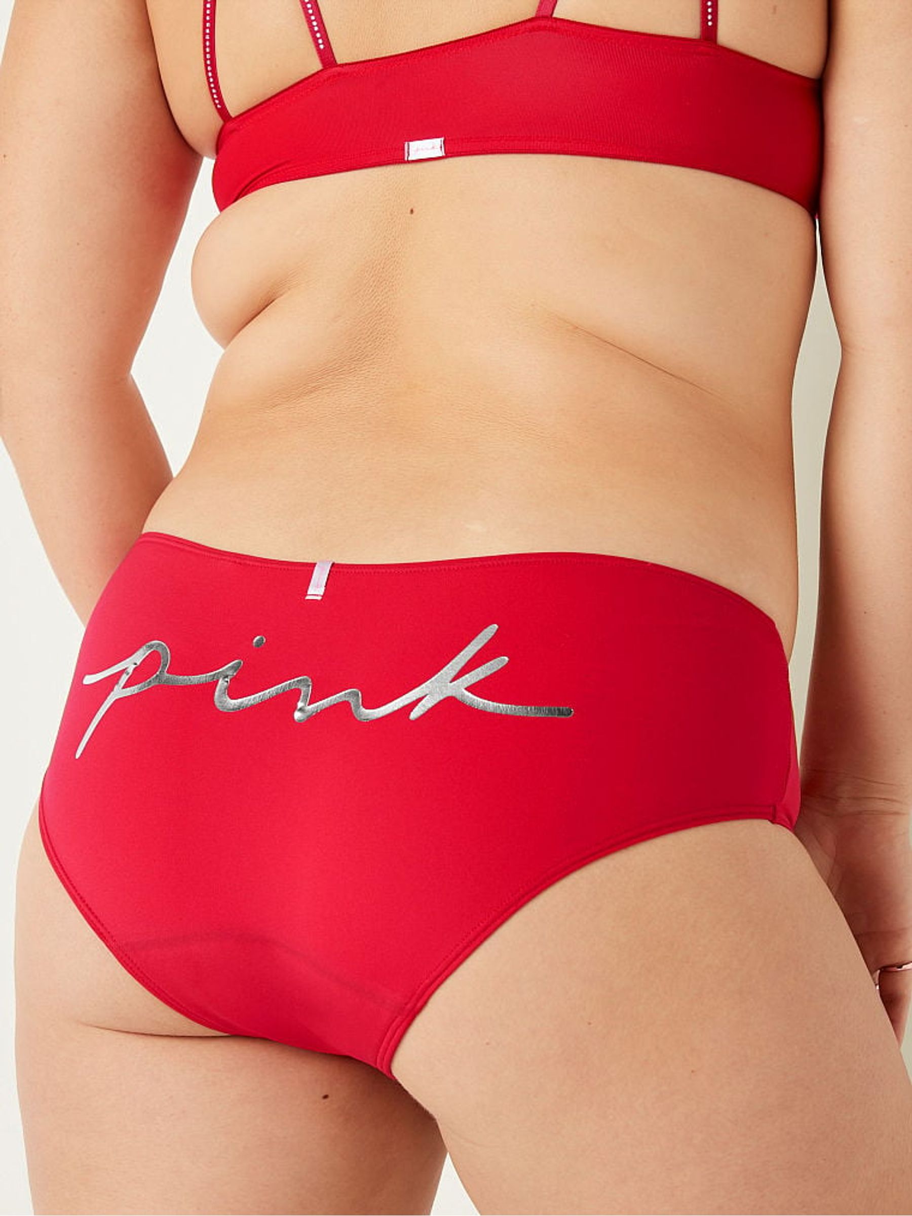 Red Pepper with Graphic Hipster Period Pant Knickers - Image 2 of 5