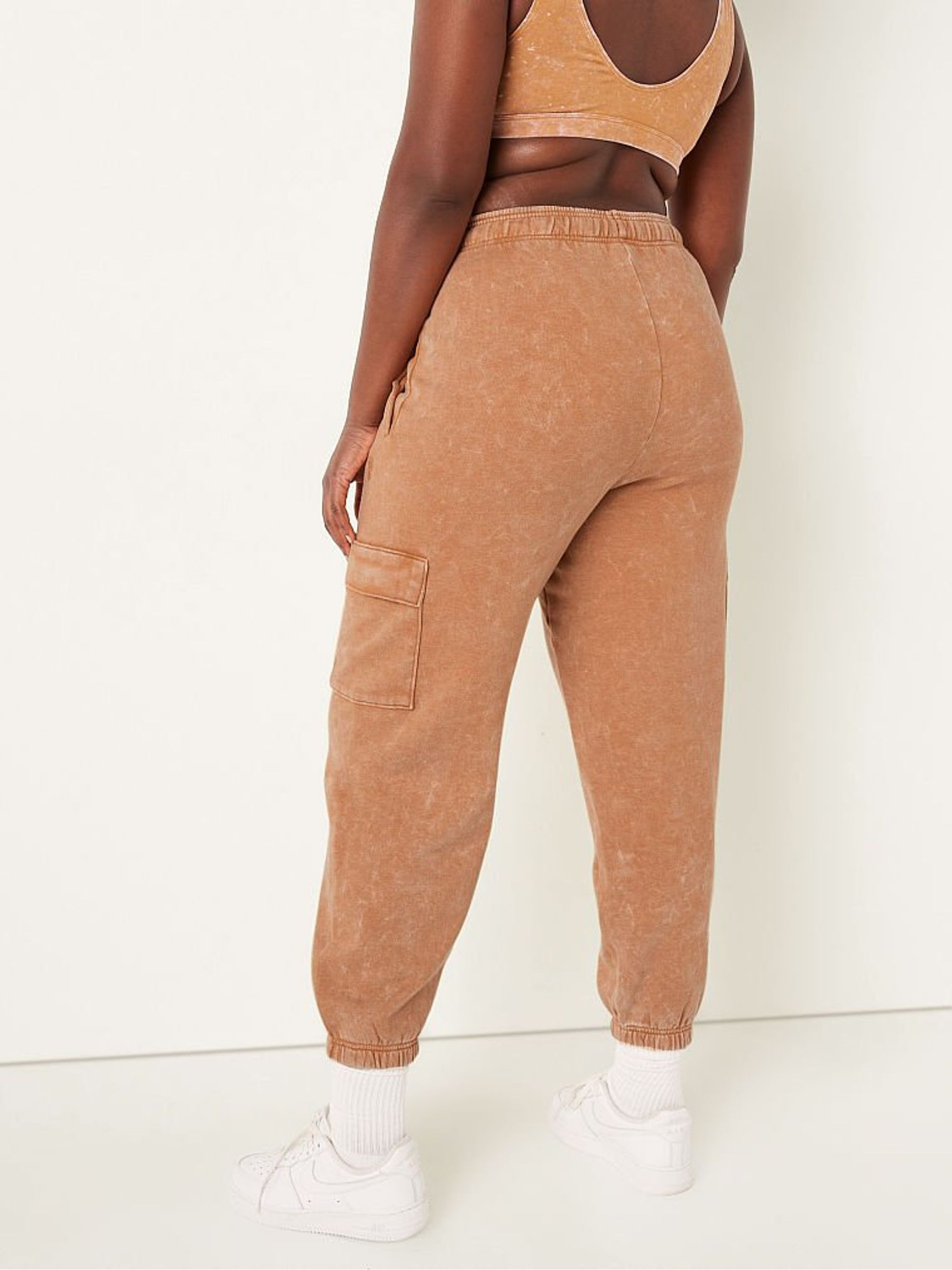 Brown Fleece Lounge Jogger - Image 2 of 4