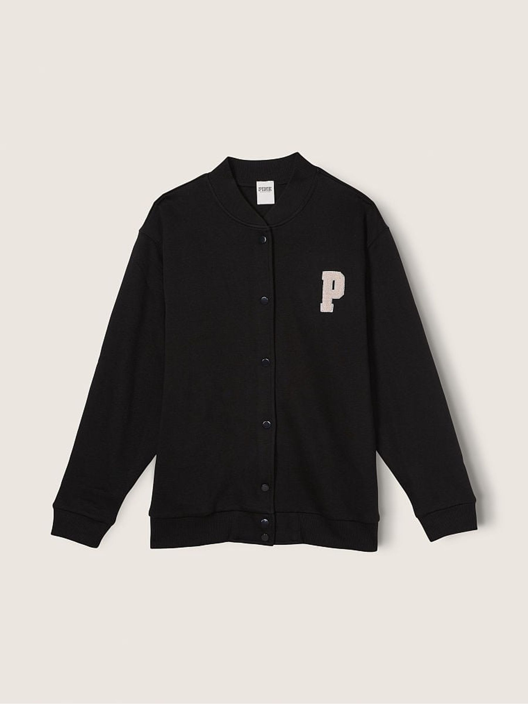 Black Varsity Jacket - Image 2 of 3