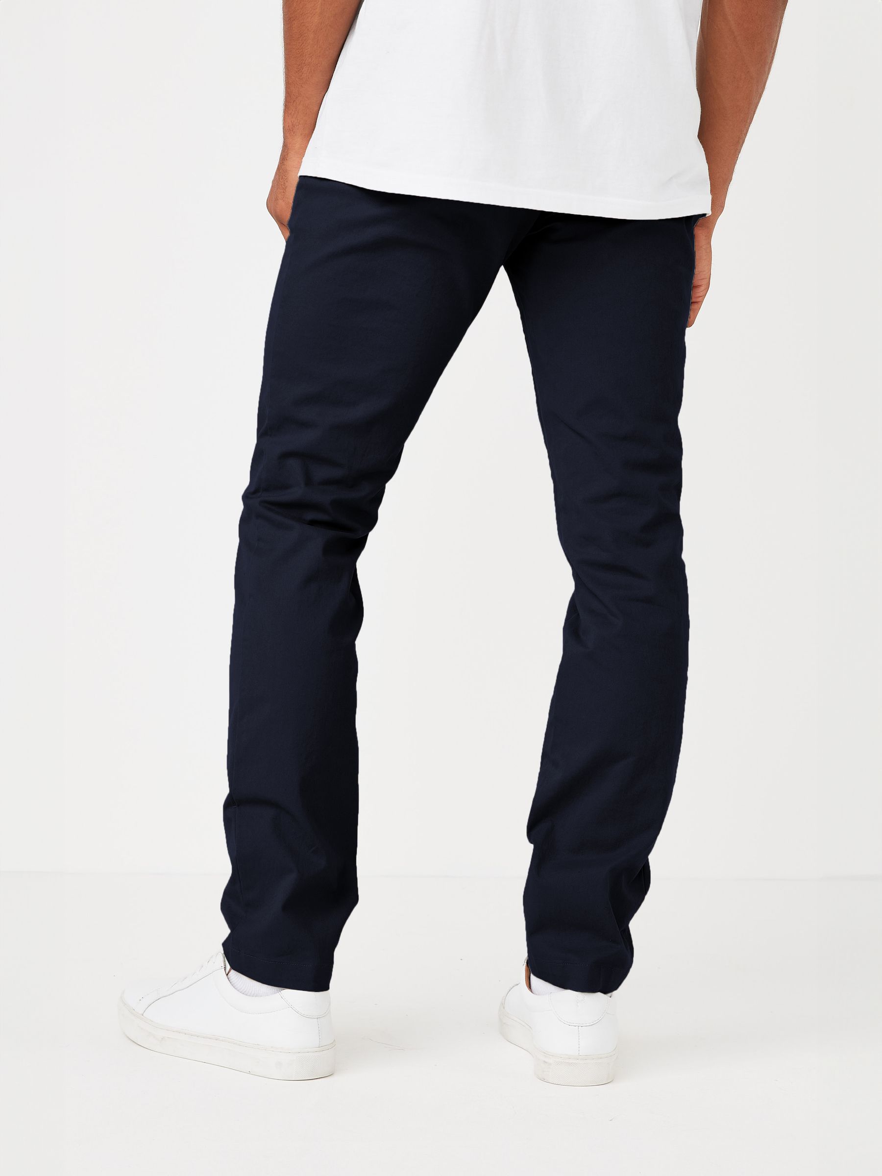 Blue Essential Slim Fit Chinos - Image 2 of 5