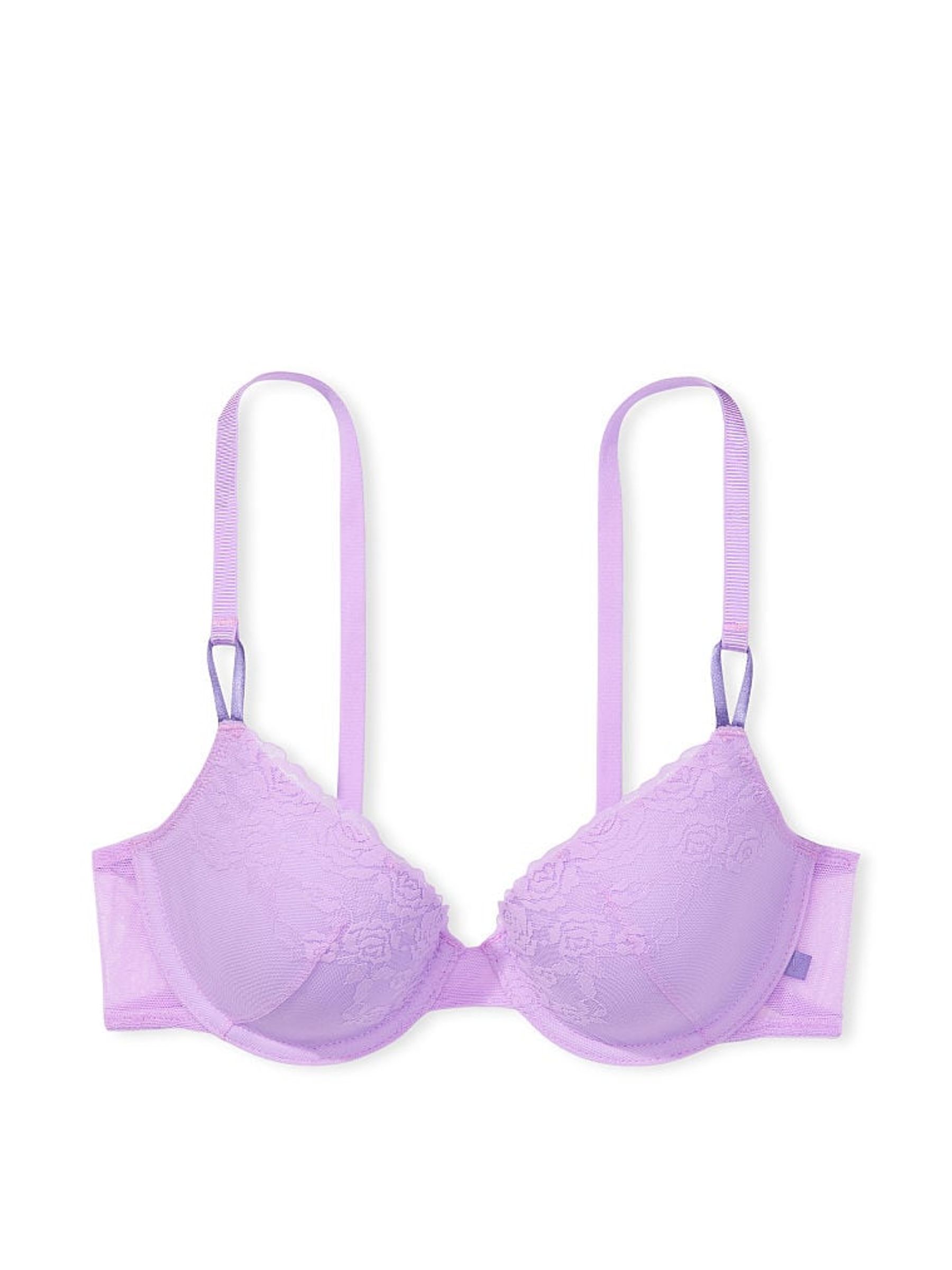 Purple Petal Purple Lightly Lined TShirt Demi Bra - Image 1 of 1