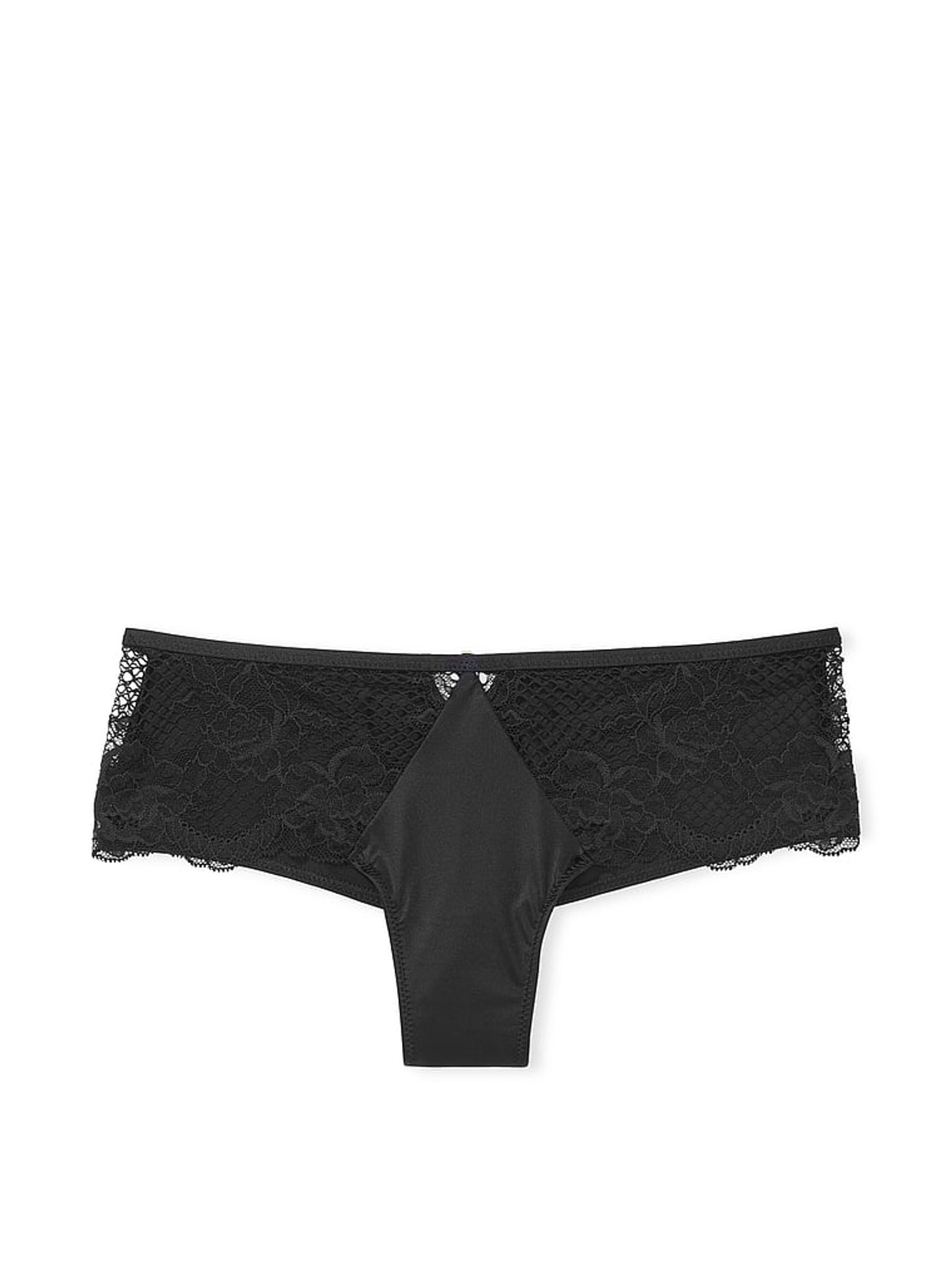 Black Lace Trim Cheeky Knickers - Image 3 of 3
