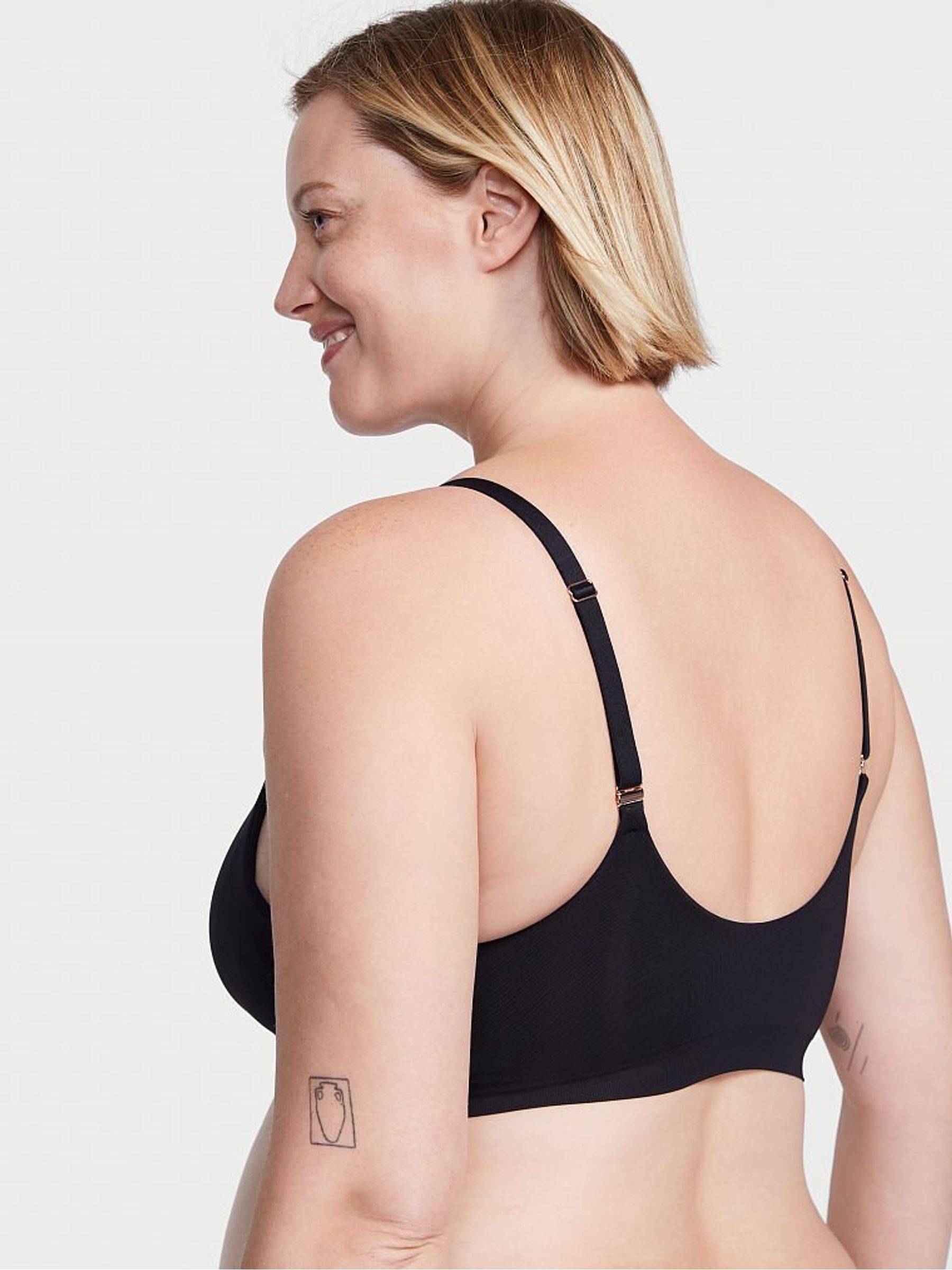 Black Non Wired Nursing Bra - Image 2 of 4