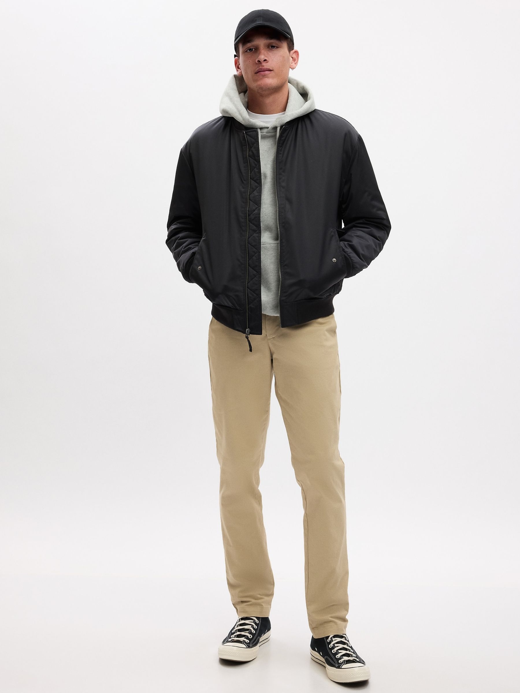 Beige Slim Fit Modern Chinos - Image 2 of 7