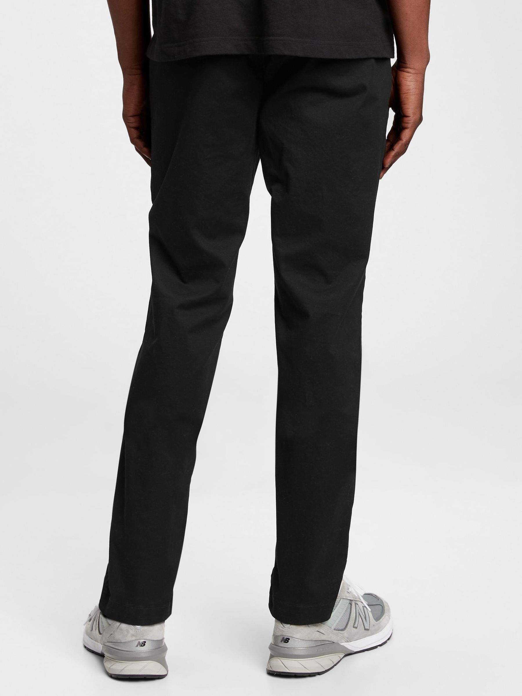 Black Slim Fit Modern Chinos - Image 2 of 6