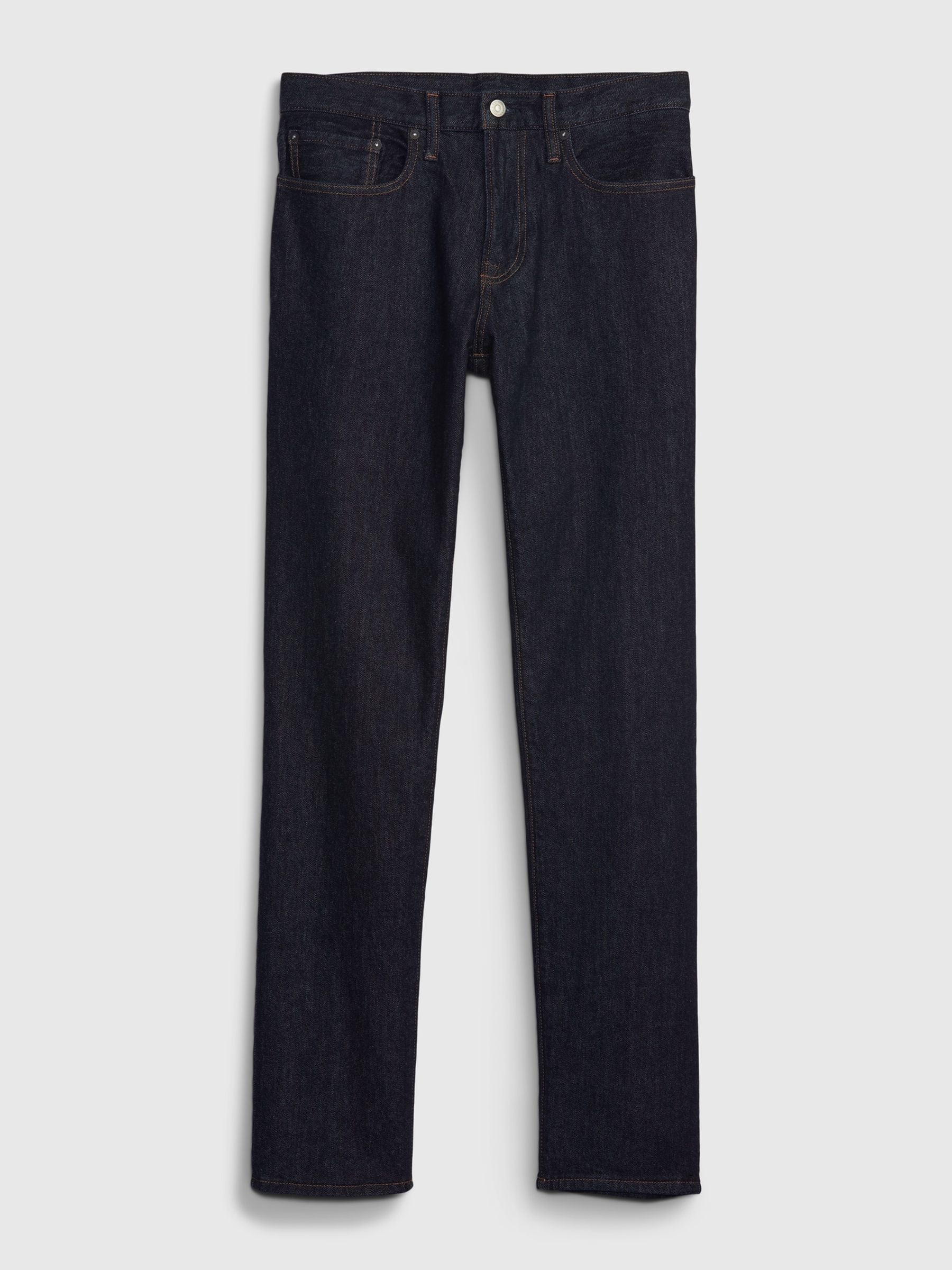 Dark Indigo Blue Slim Fit Comfort Stretch Soft Jeans - Image 8 of 8
