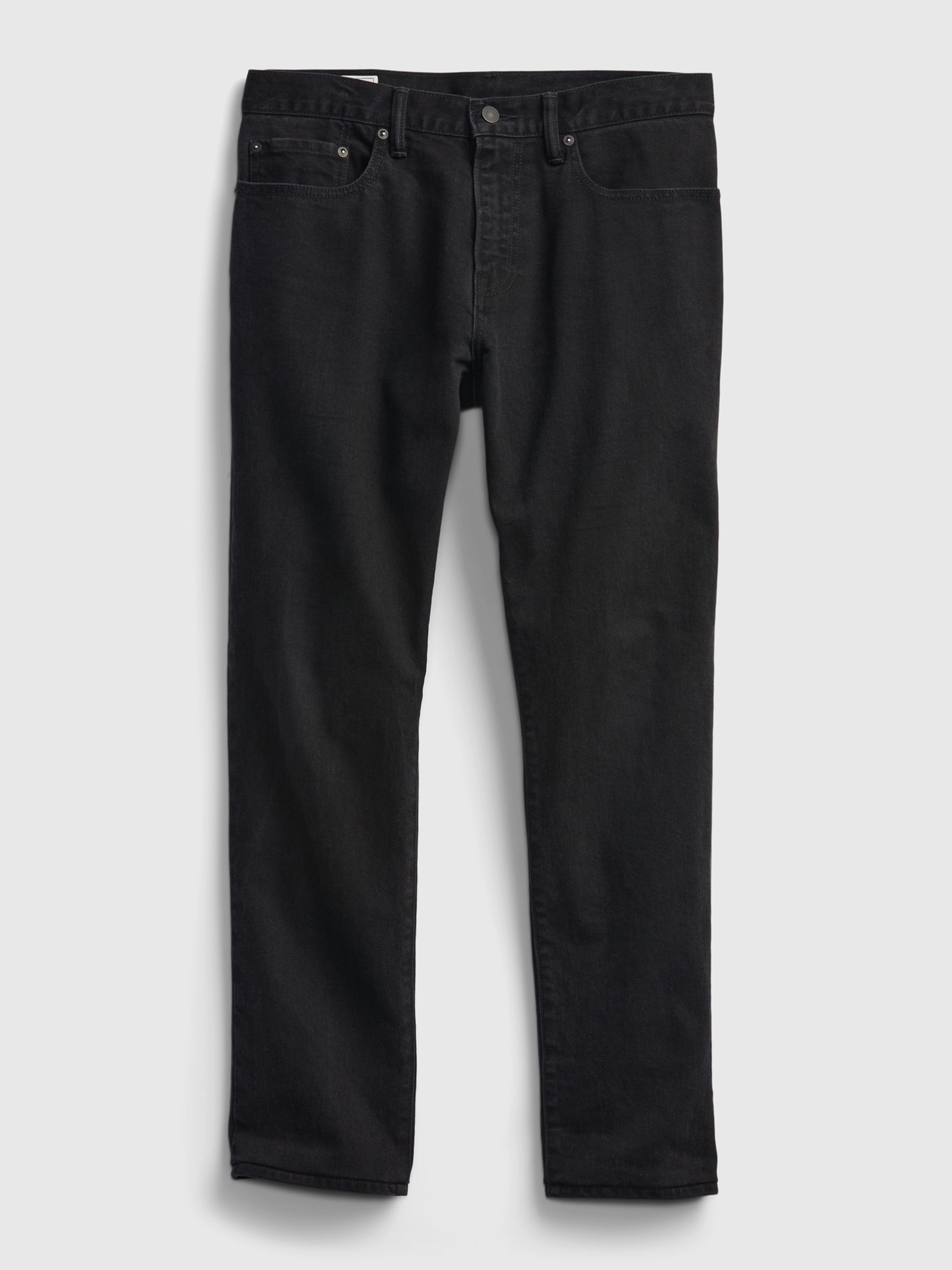 Black Slim Fit Comfort Stretch Soft Jeans - Image 8 of 8