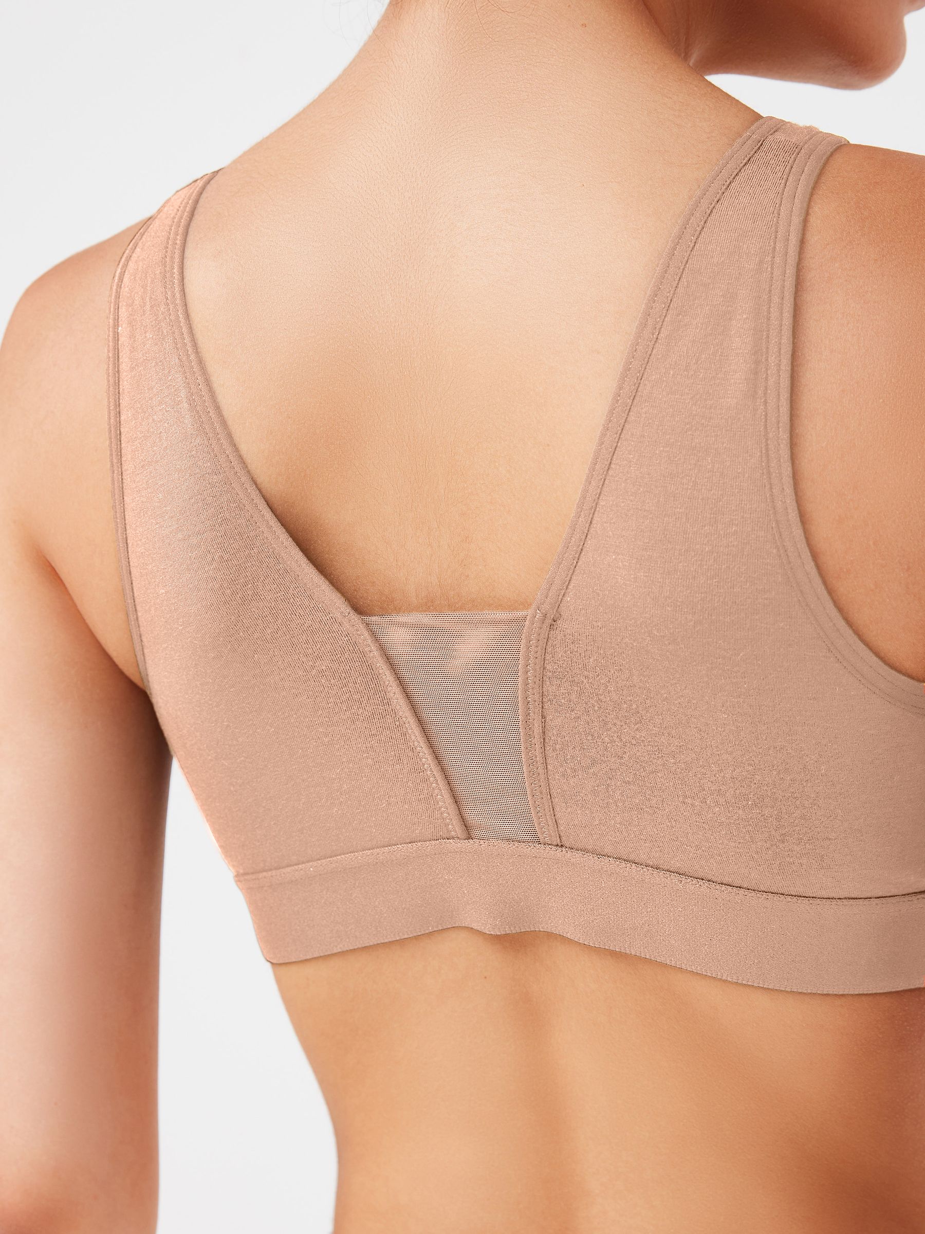 Beige Maternity Nursing Lounge Bralette - Image 3 of 4