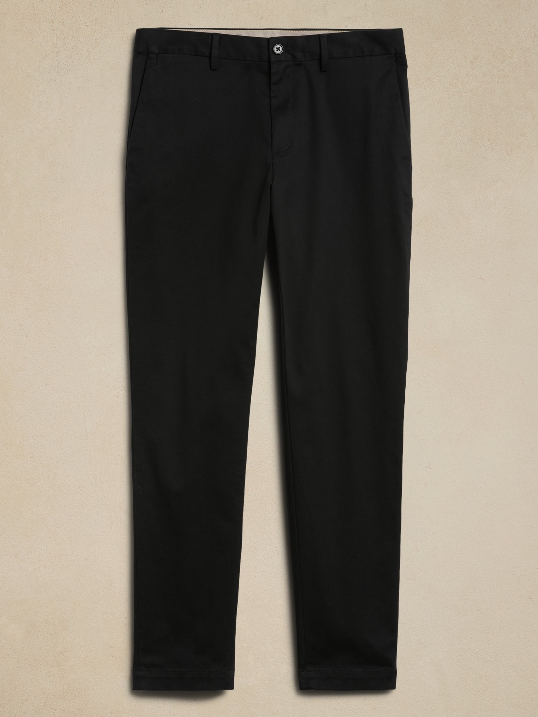 Banana Republic Black Athletic Tapered Fit Chinos Gap
