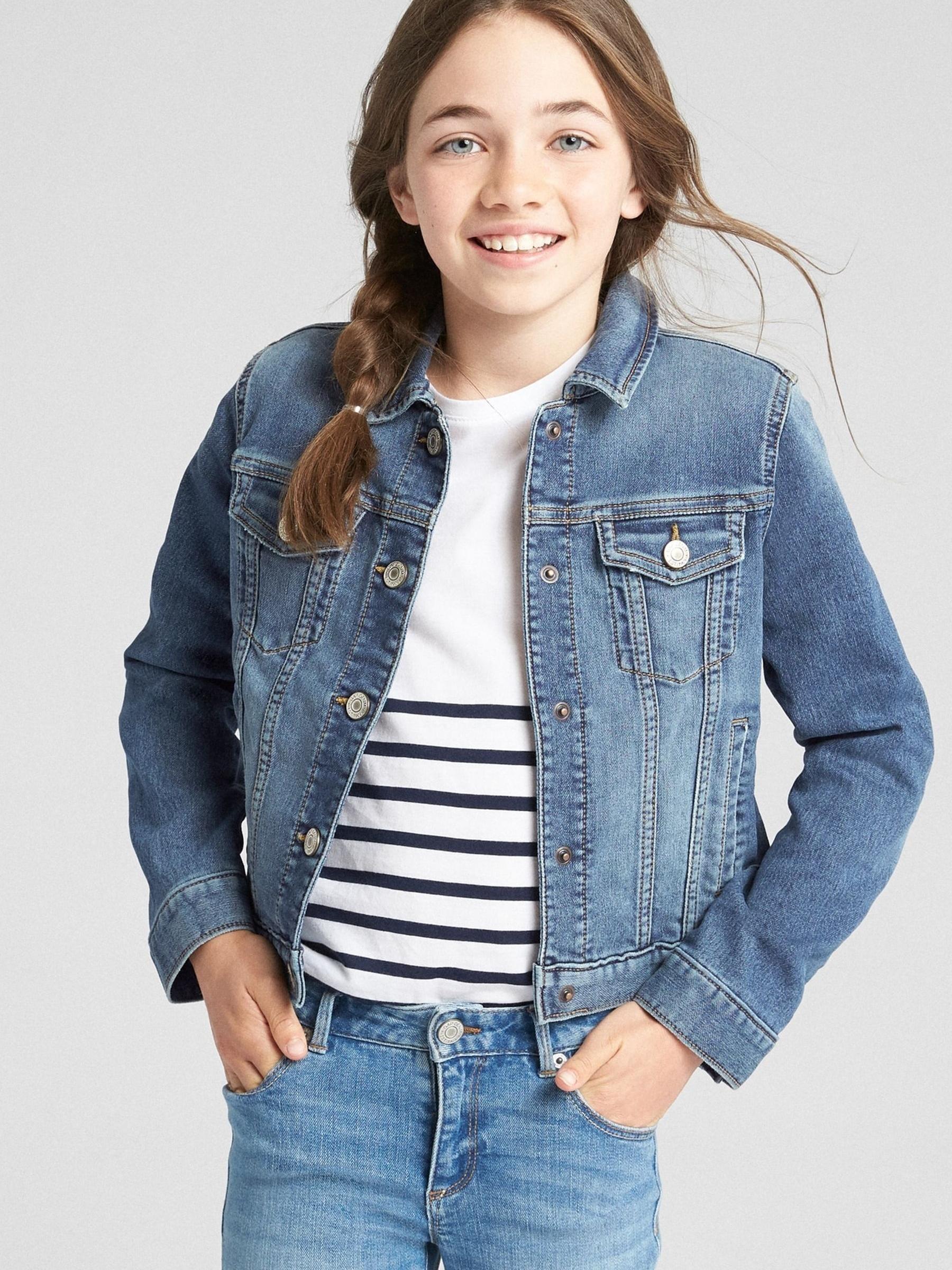 Indigo Blue Icon Denim Jacket - Image 1 of 4