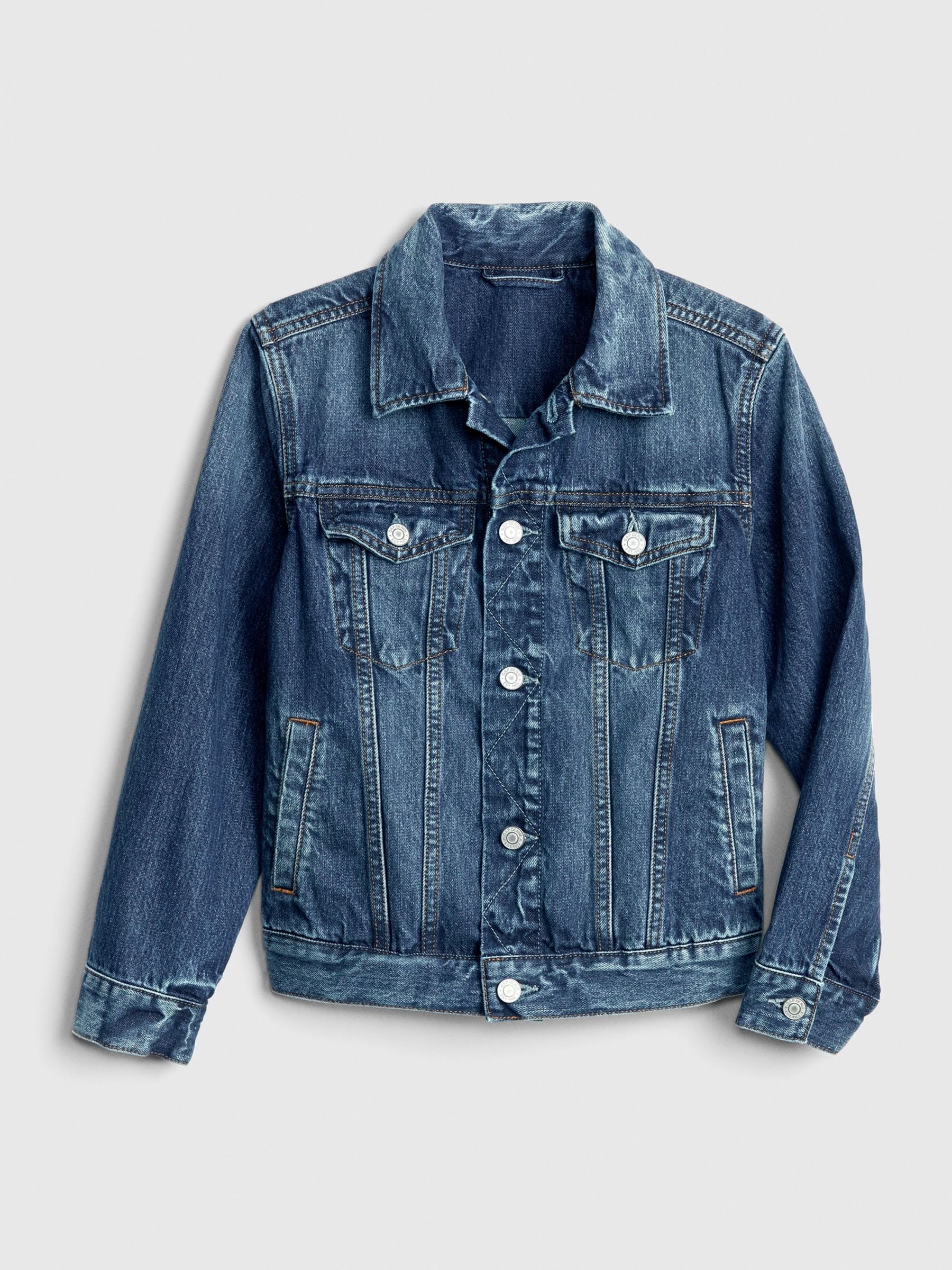 Medium Blue Denim Icon Jacket (4-13yrs) - Image 2 of 4