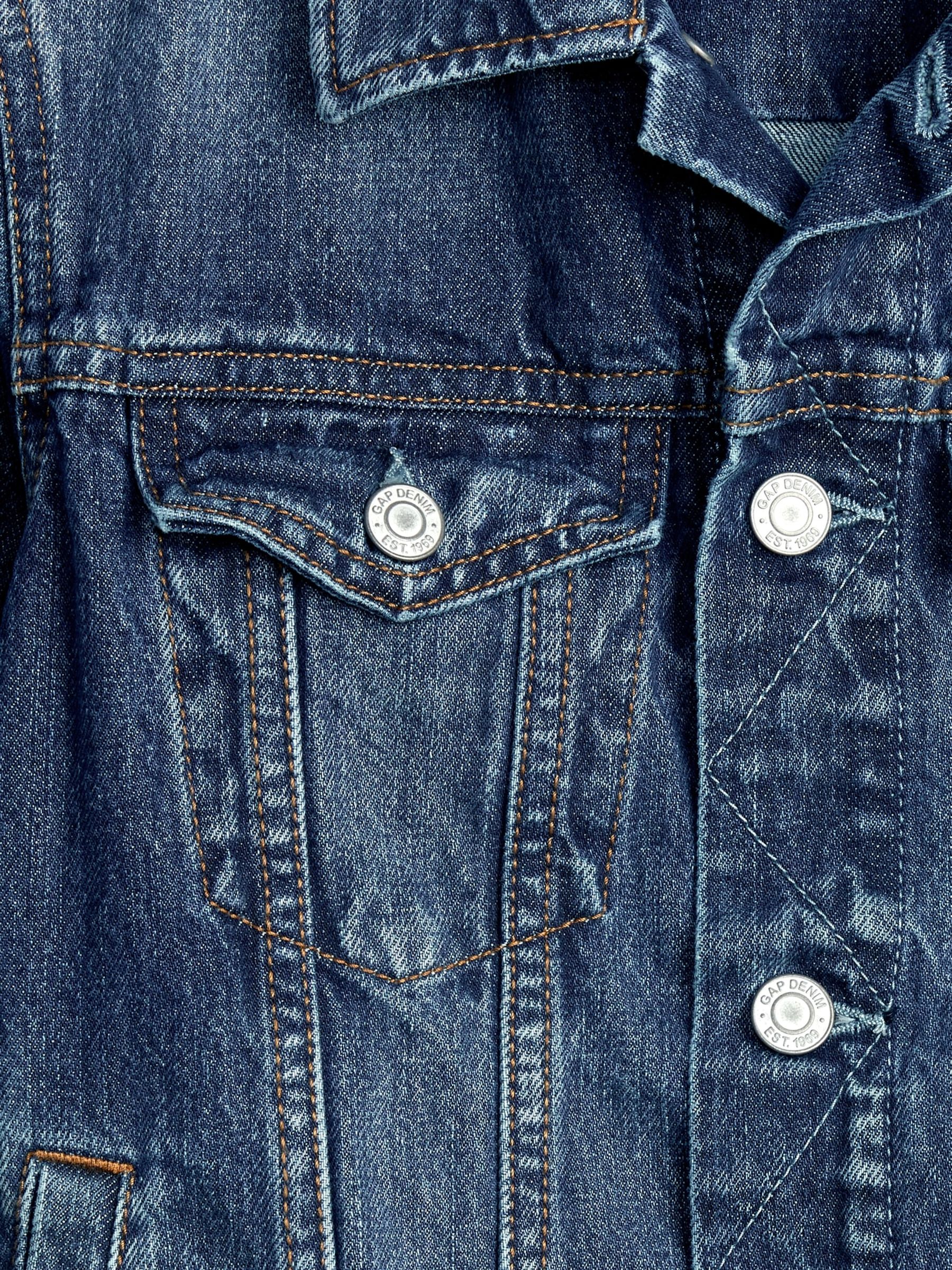 Medium Blue Denim Icon Jacket (4-13yrs) - Image 4 of 4