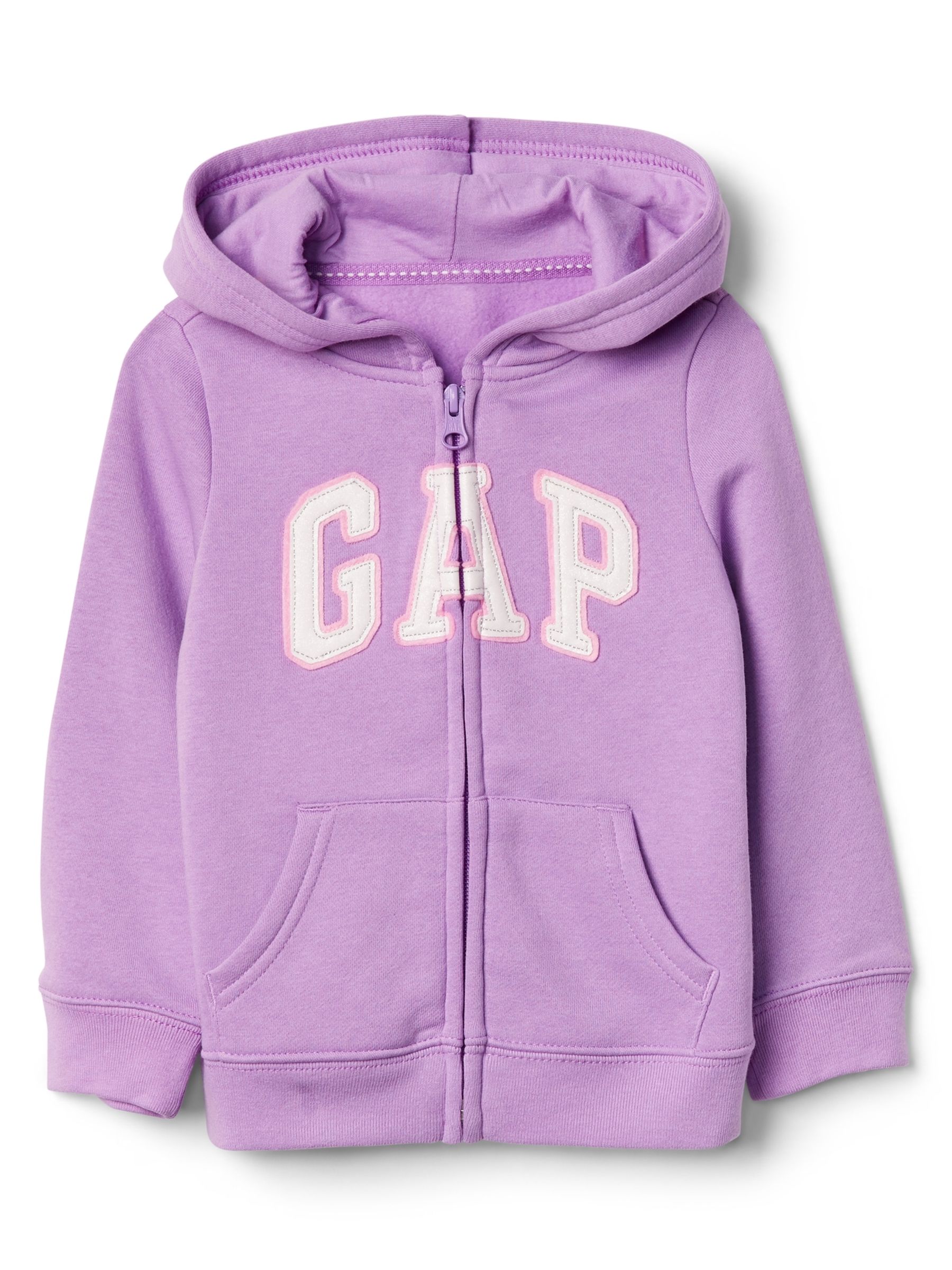 Purple Logo Zip Up Hoodie - Image 1 of 1