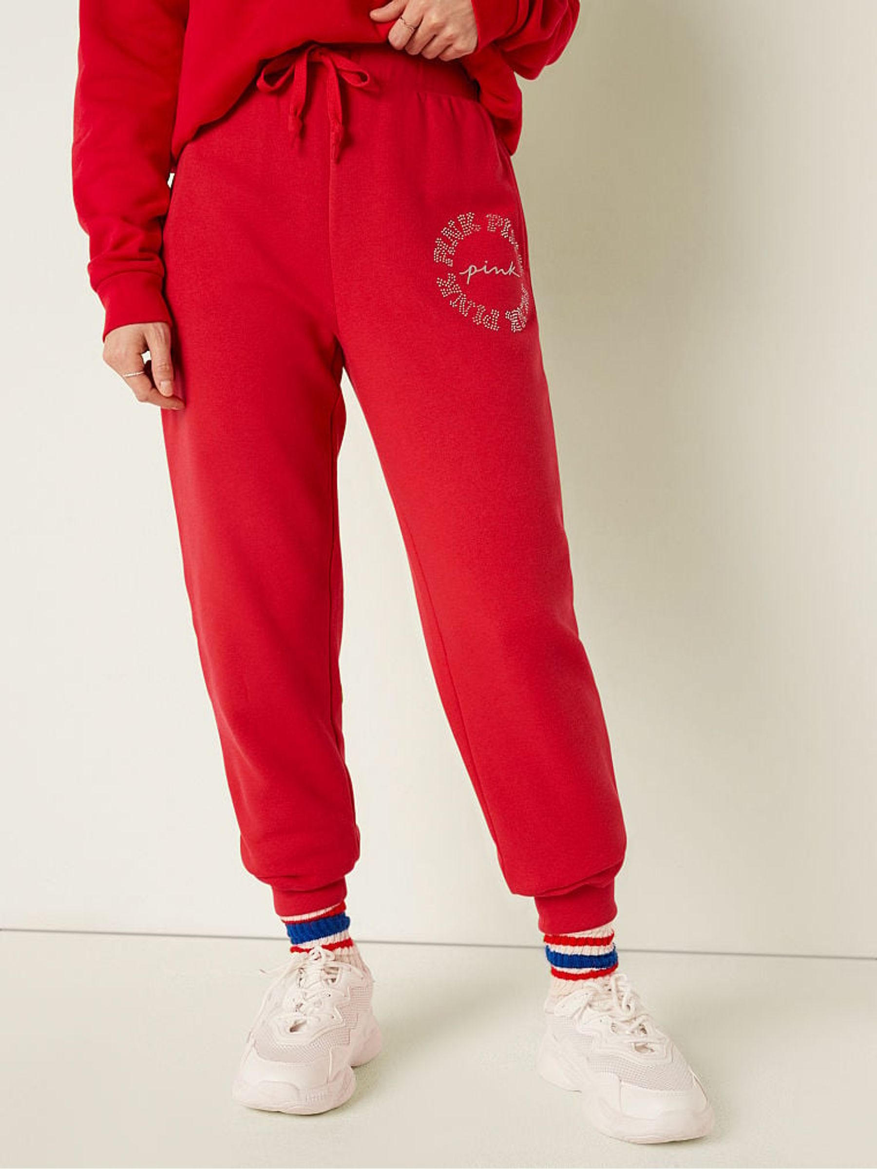Red Pepper Fleece Lounge Jogger - Image 1 of 3
