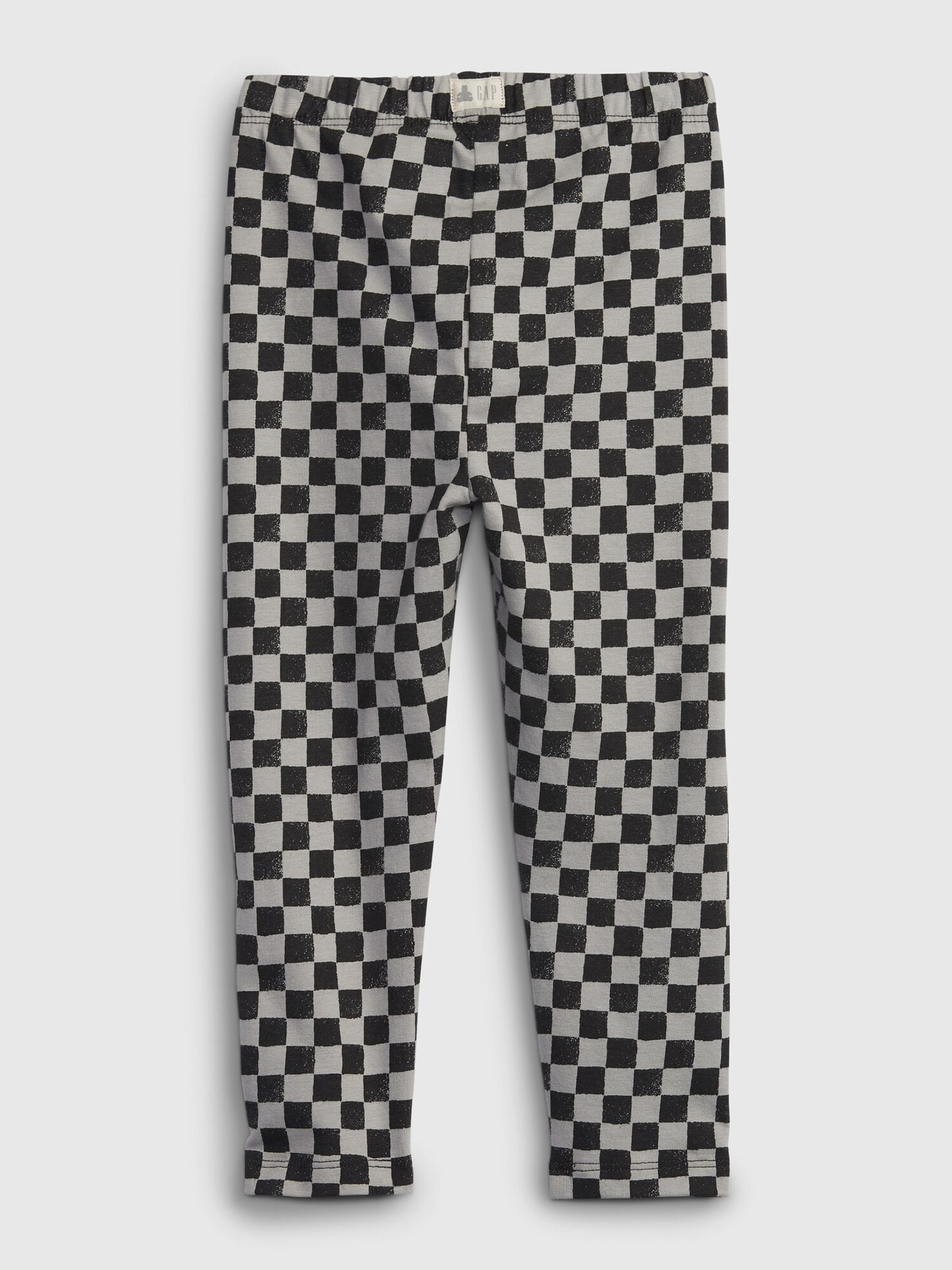 Black & White Cotton Leggings - Image 2 of 2