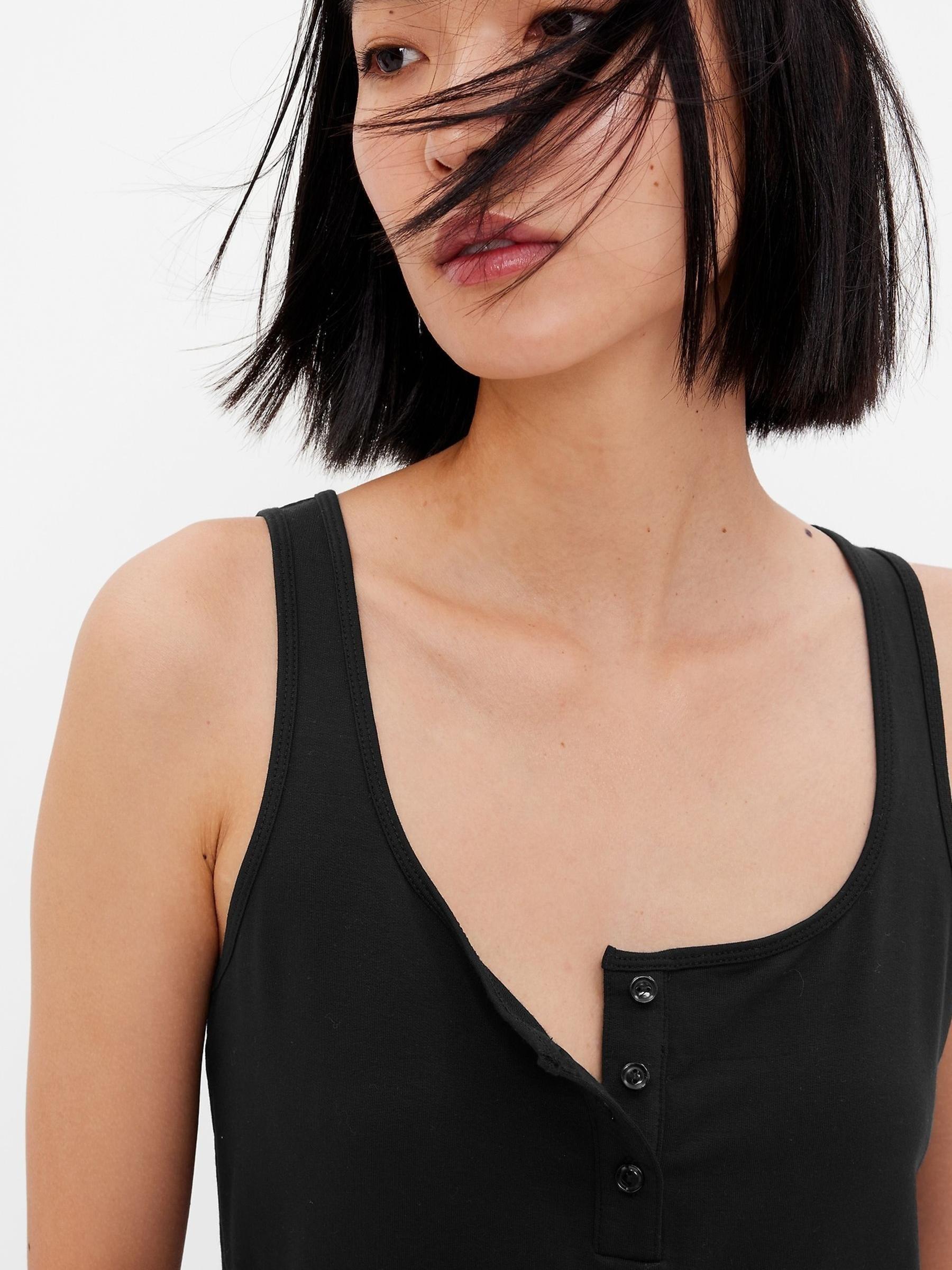 Black Modal Supersoft Vest - Image 3 of 4