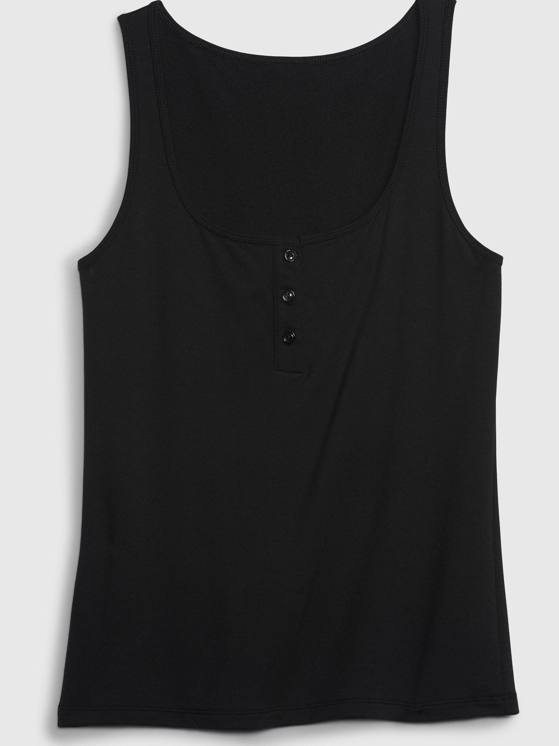 Black Modal Supersoft Vest - Image 4 of 4