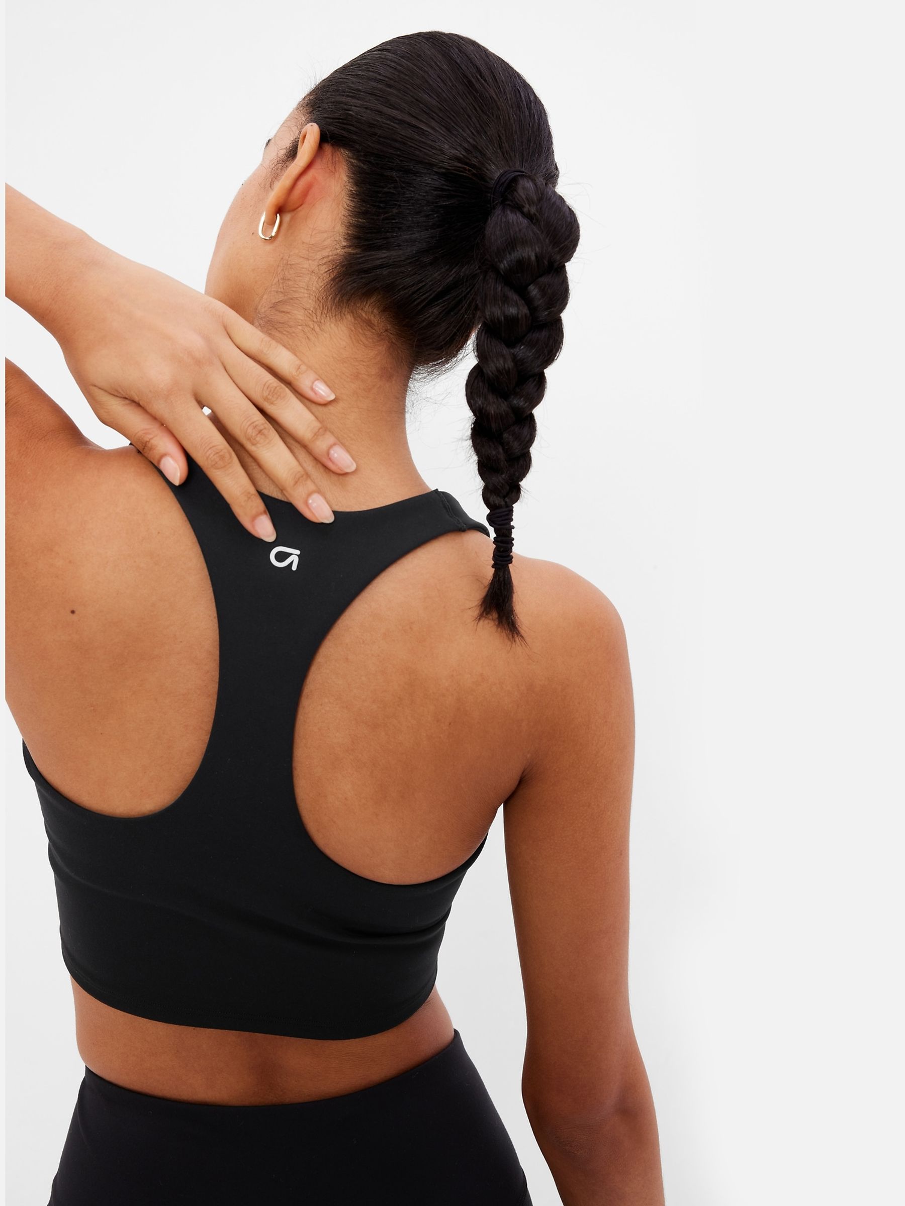 Black Power Racerback Sports Bra - Image 2 of 4