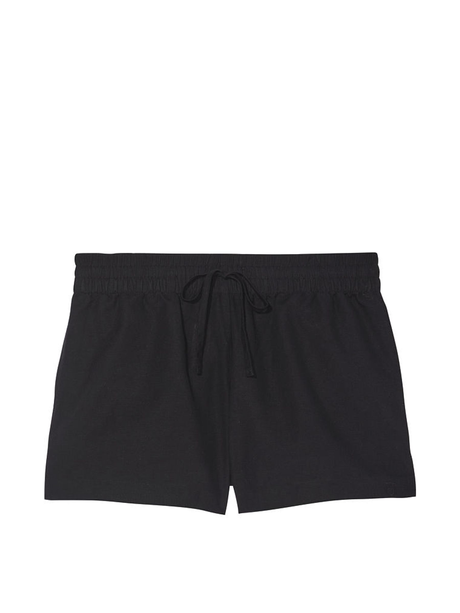 Black Linen Shorts - Image 3 of 3