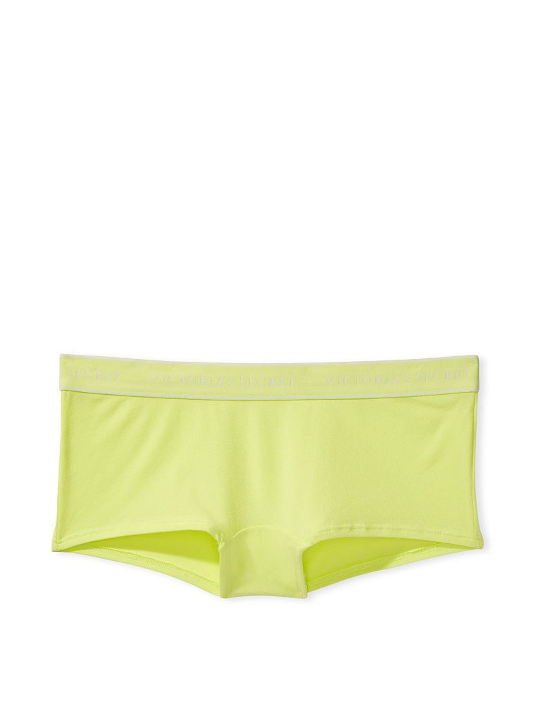 Lime Citron Yellow Logo Short Knickers - Image 3 of 3