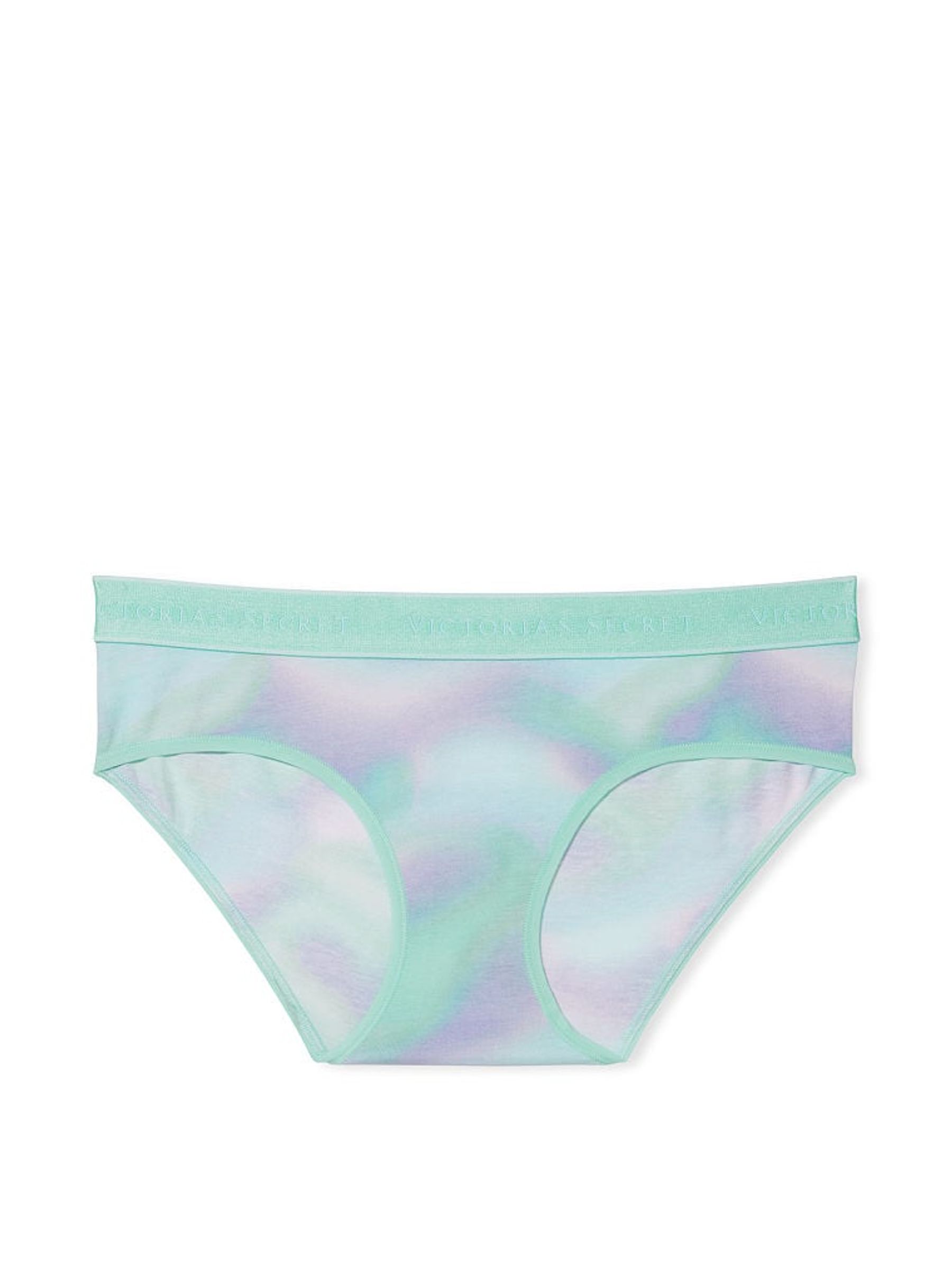 Resort Blue Rainbow Sky Cotton Logo Hipster Knickers - Image 3 of 3