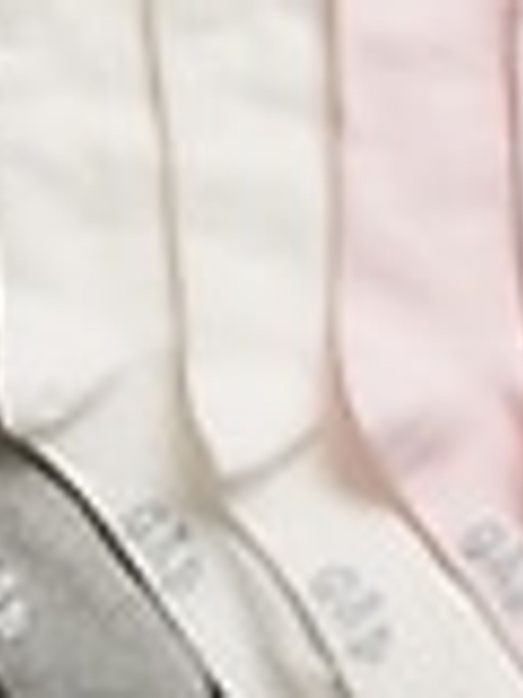 Pink Kids 3 Pack Crew Socks - Image 2 of 2