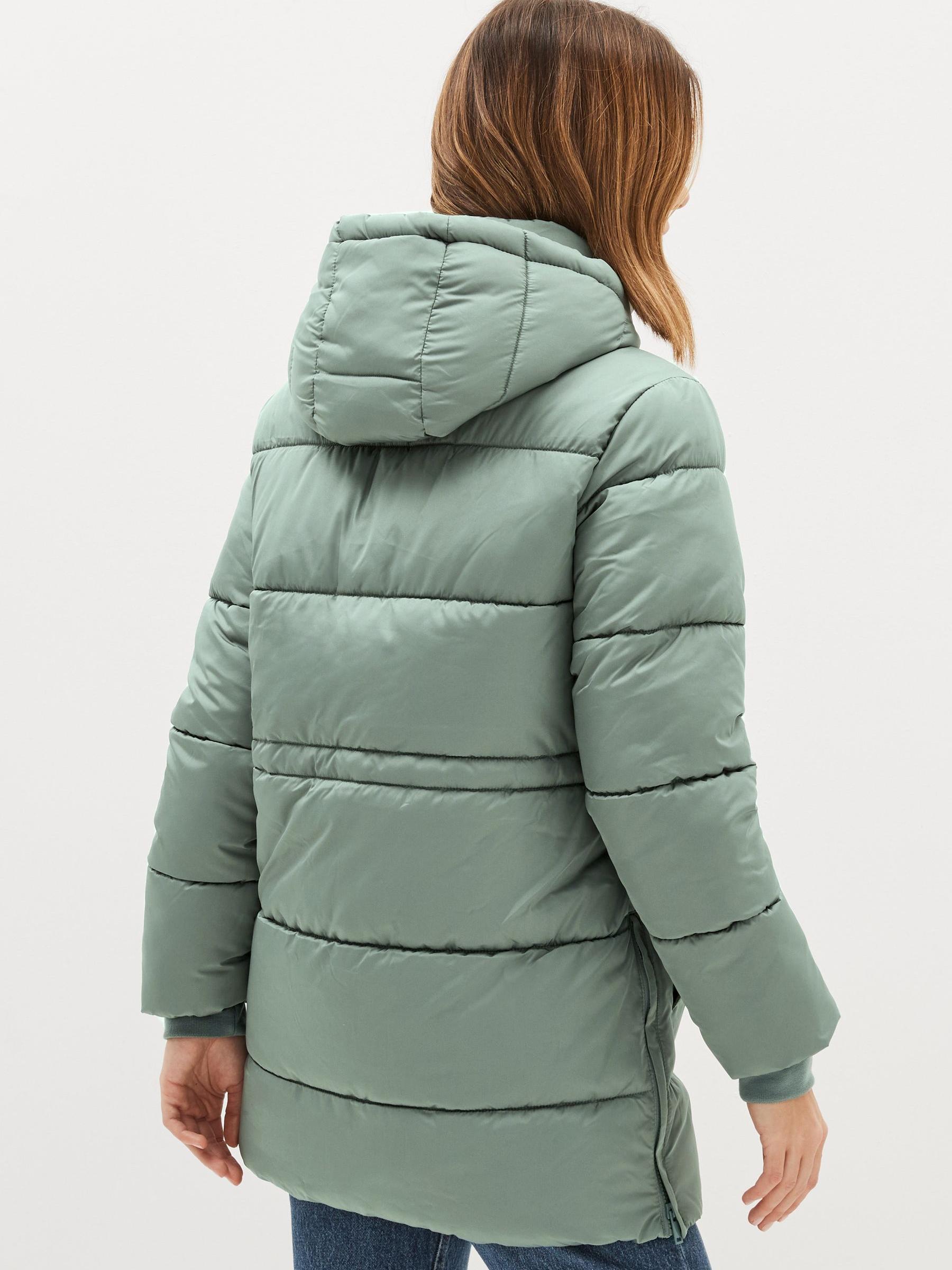Green Puffer Coat - Image 2 of 5