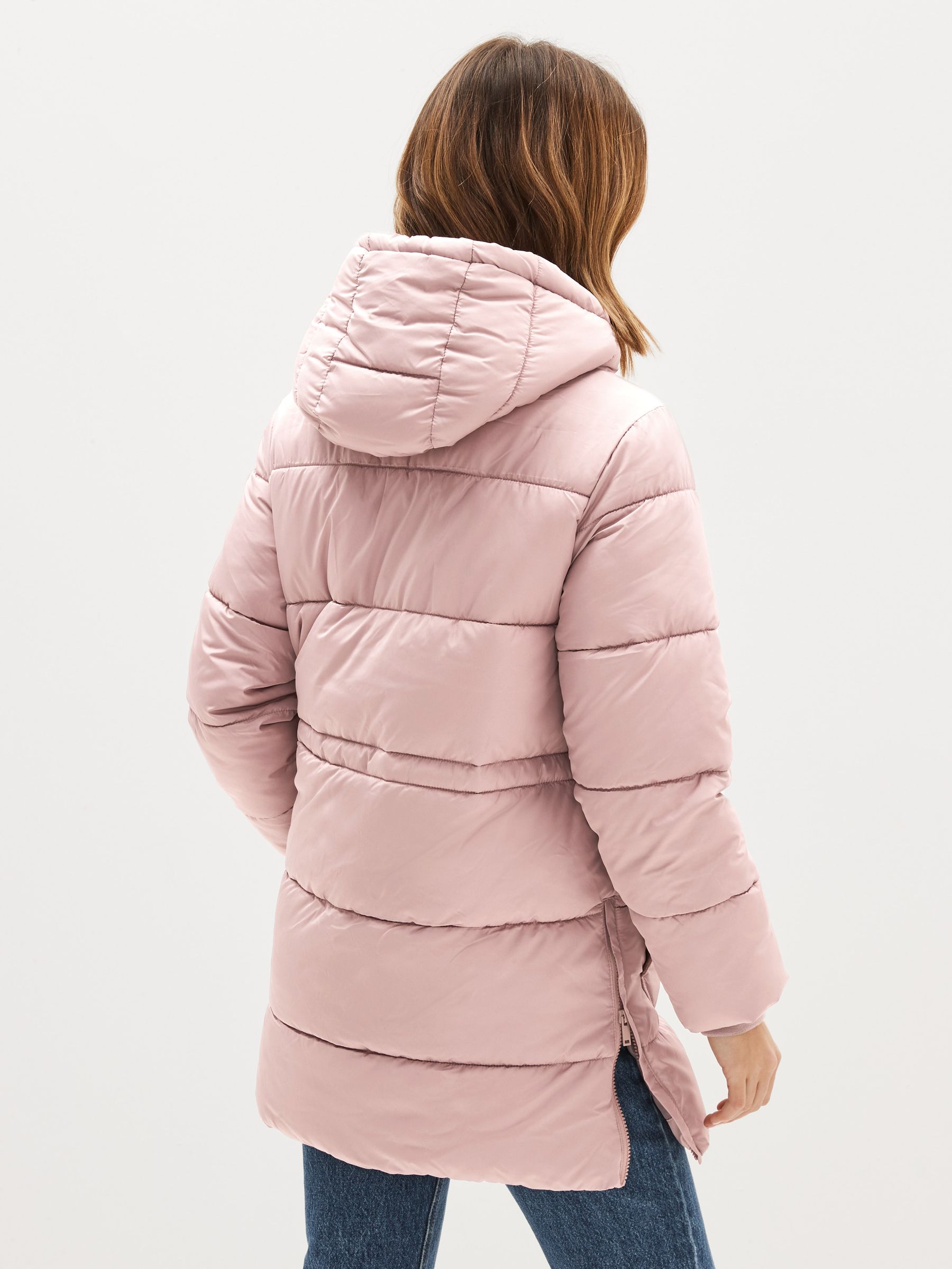 Pink Puffer Coat - Image 2 of 5