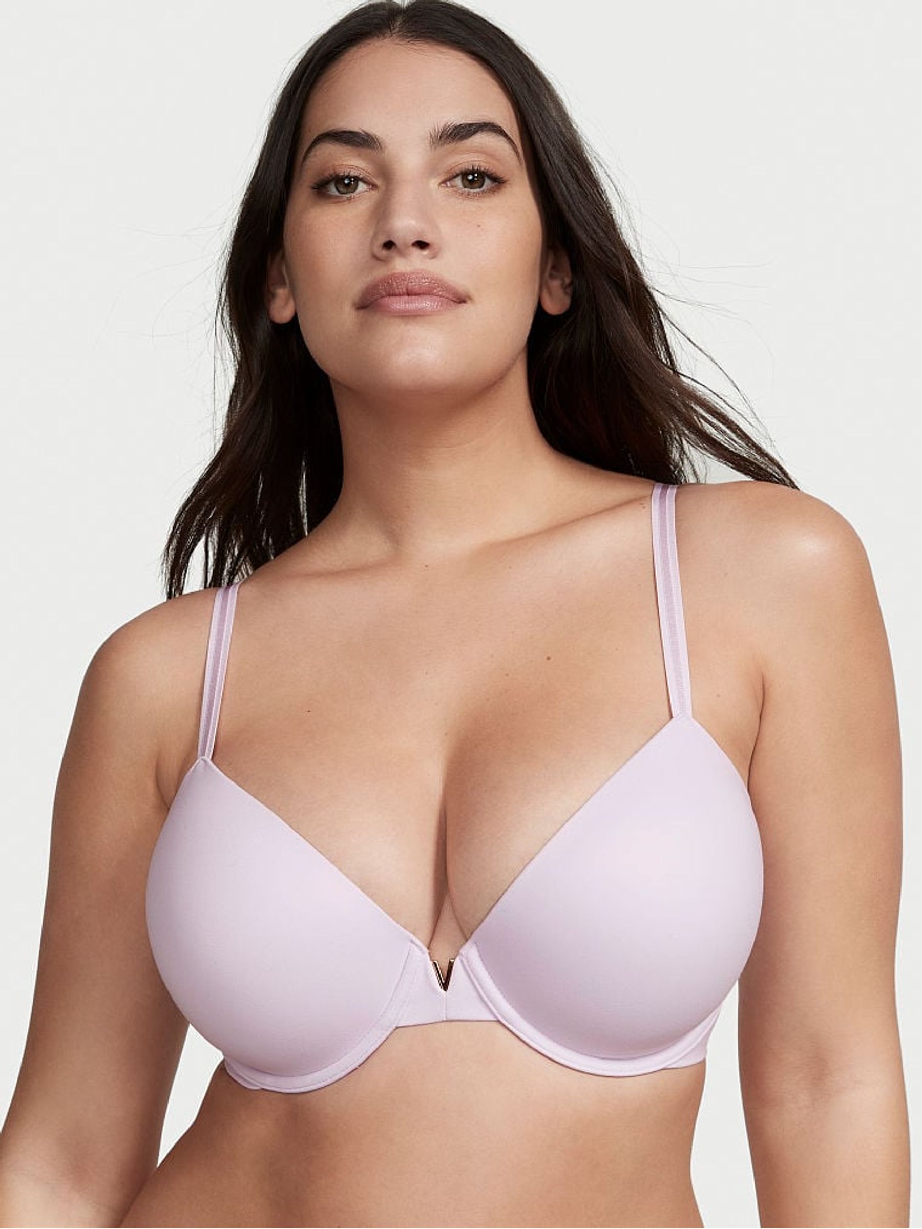 Perfume Purple Smooth Lightly Lined Full Cup Bra - Image 1 of 4
