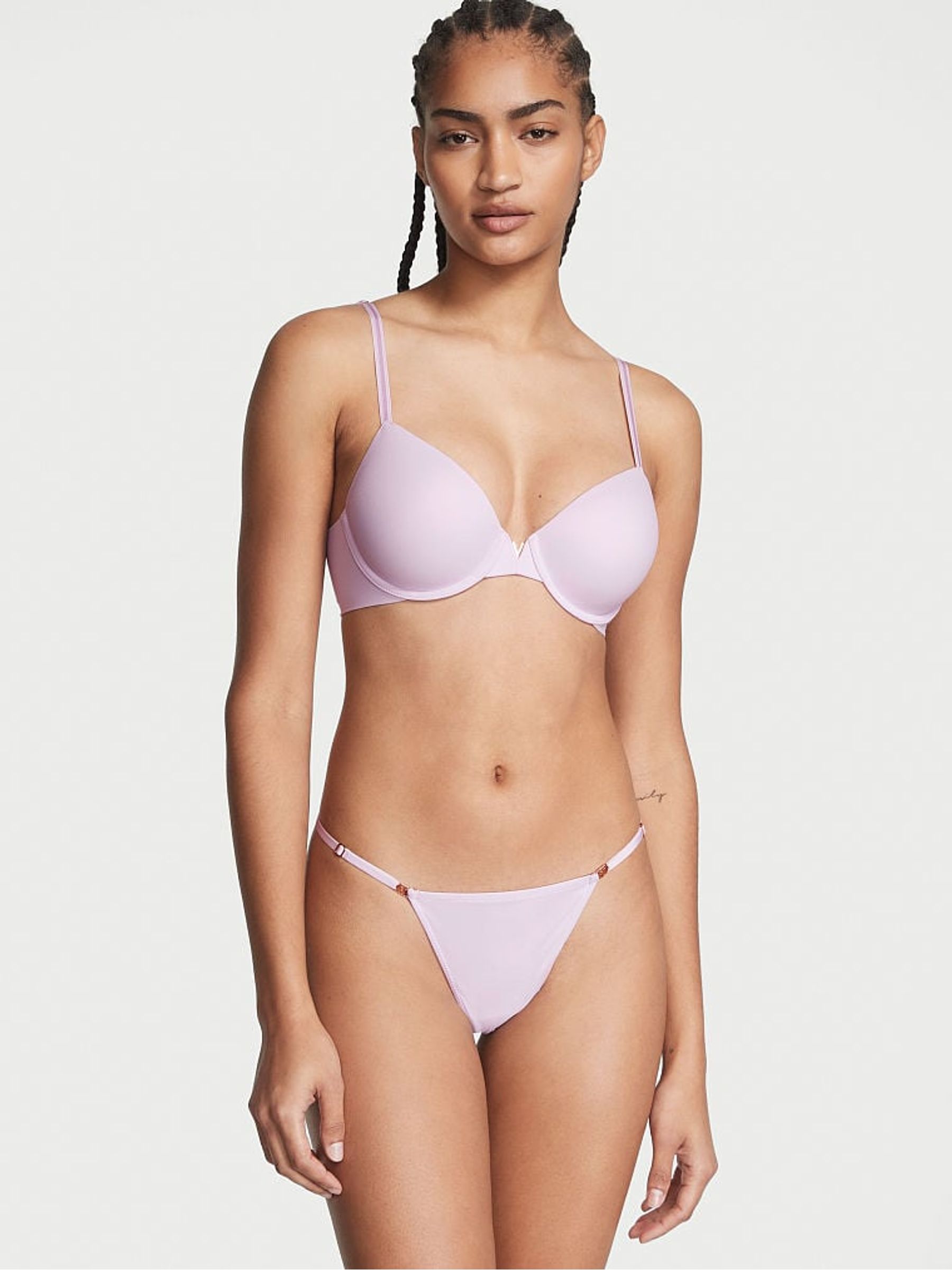 Perfume Purple Smooth Lightly Lined Full Cup Bra - Image 3 of 4