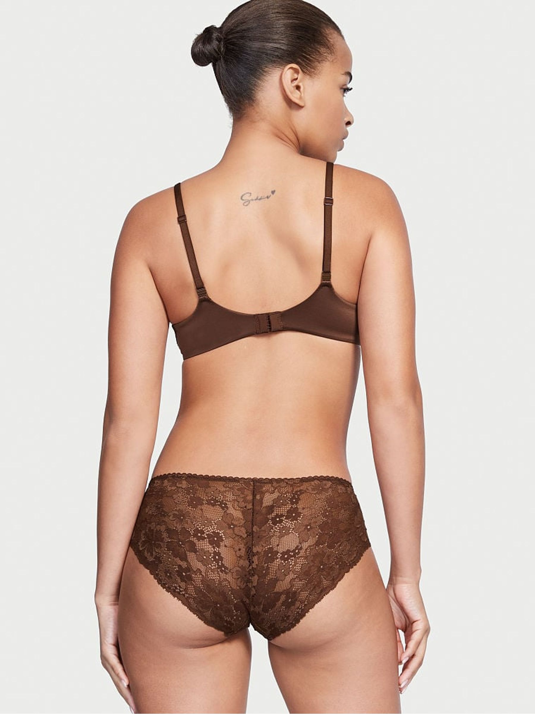 Dark Brown Nude Full Cup Bra - Image 2 of 4